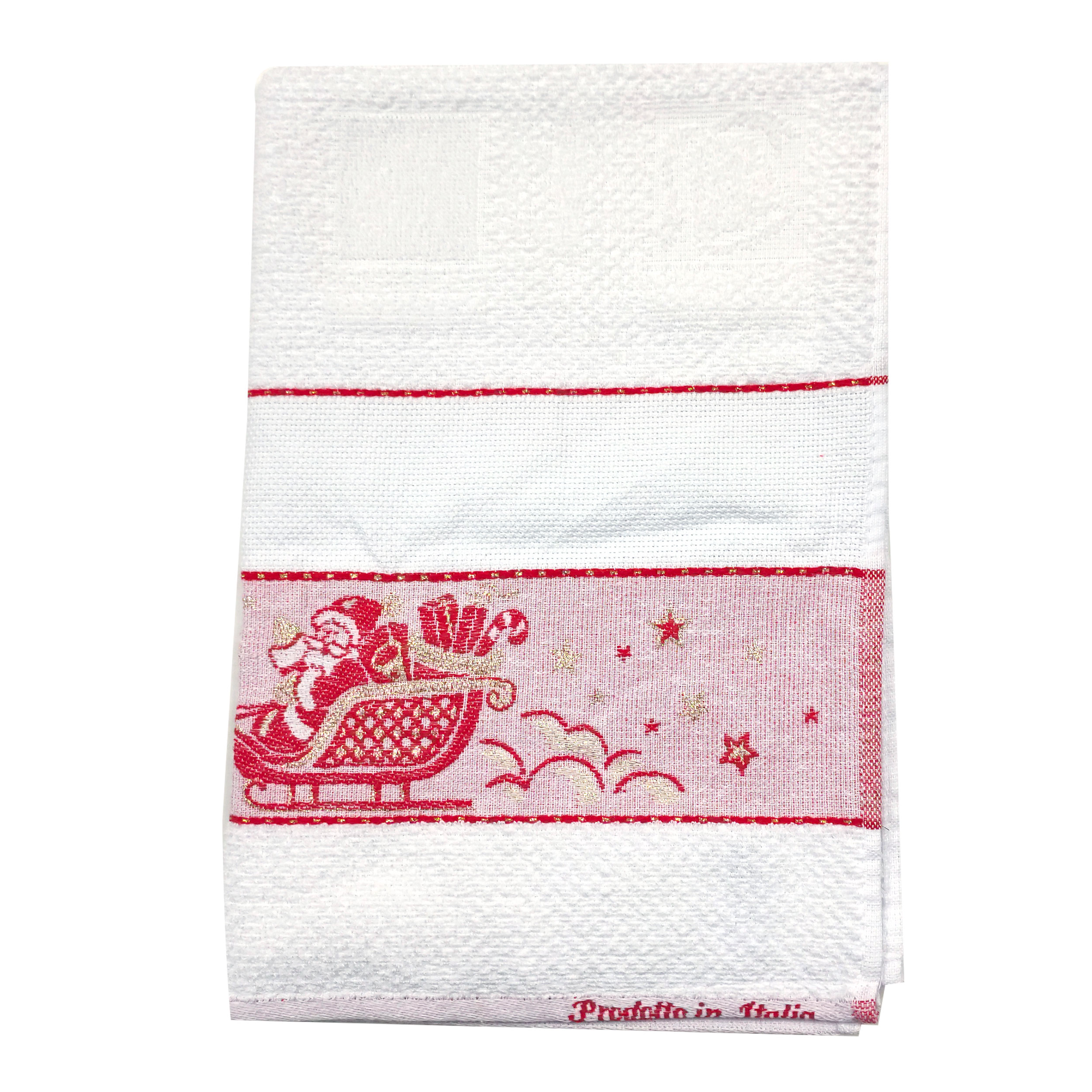 Serviette de table Fantasy Santa's Sleigh (le traîneau du Père Noël)