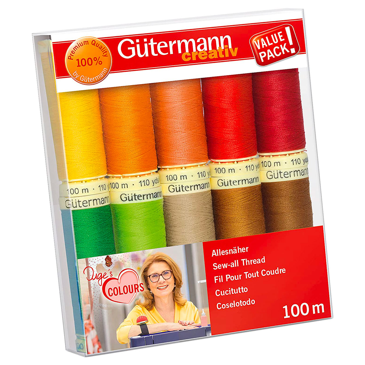 Bobinas Gutermann Warm Tone 10 Bobinas