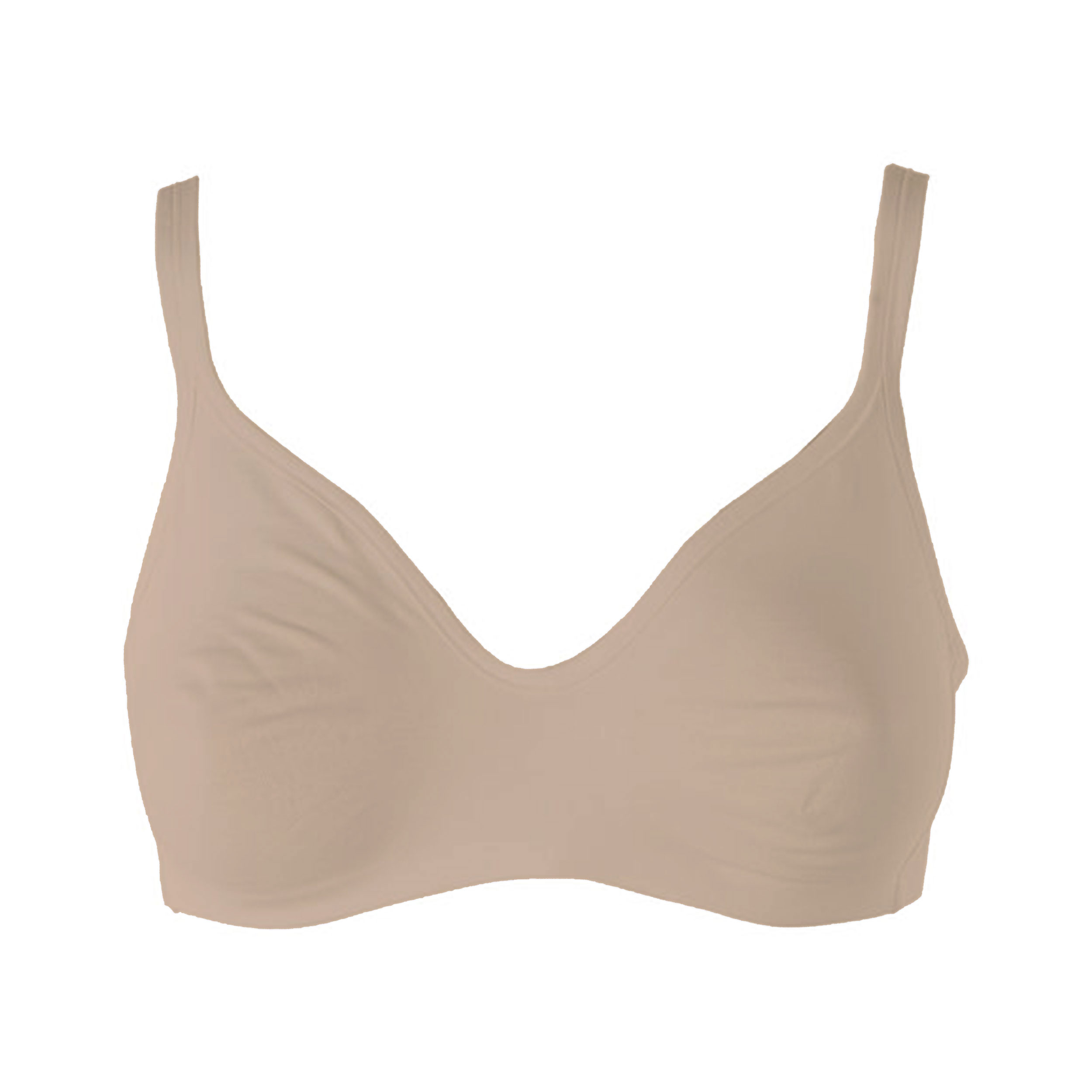 Gios Basic Nude Cotton Bra Image