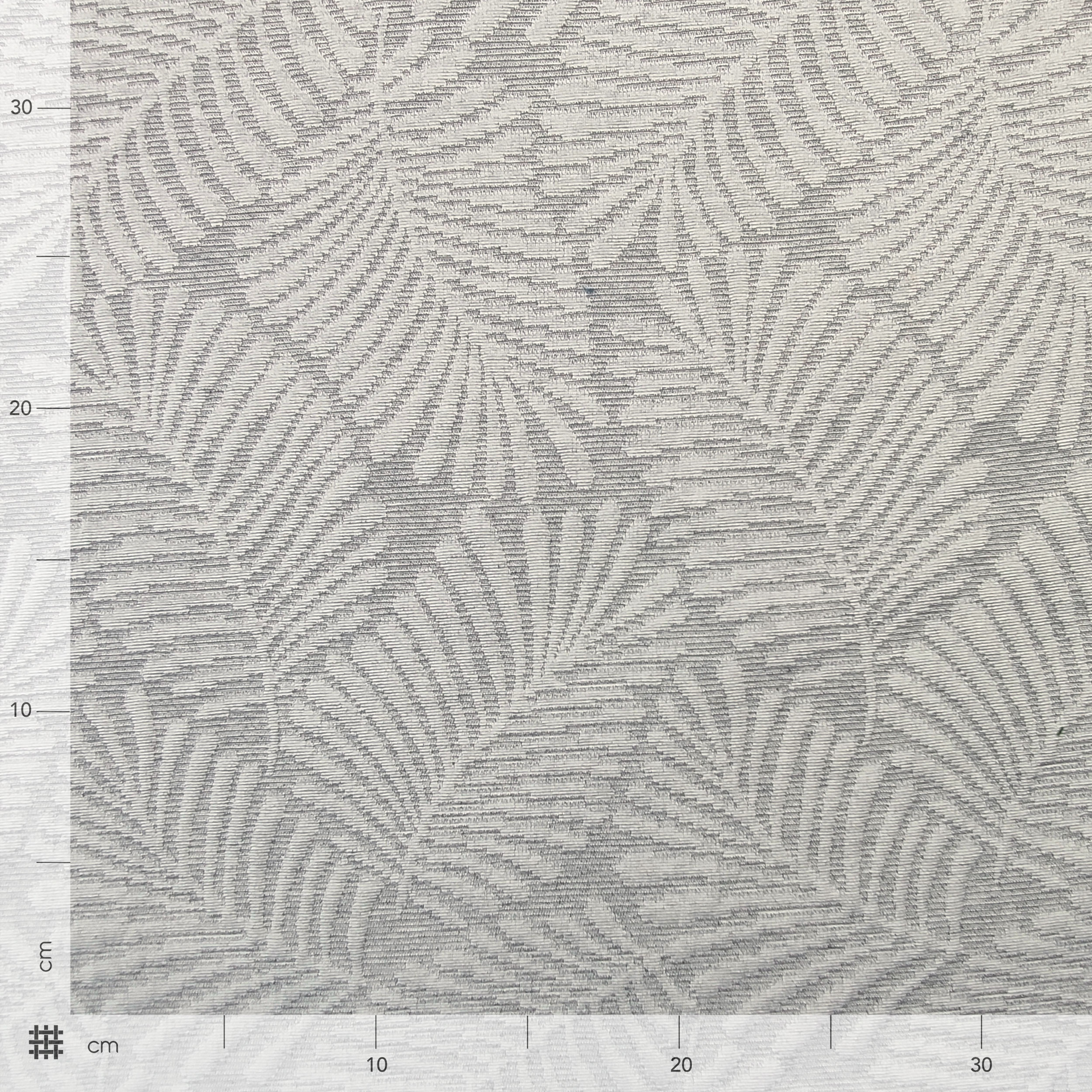 Colcha Jacquard Matelassè Hojas Gris