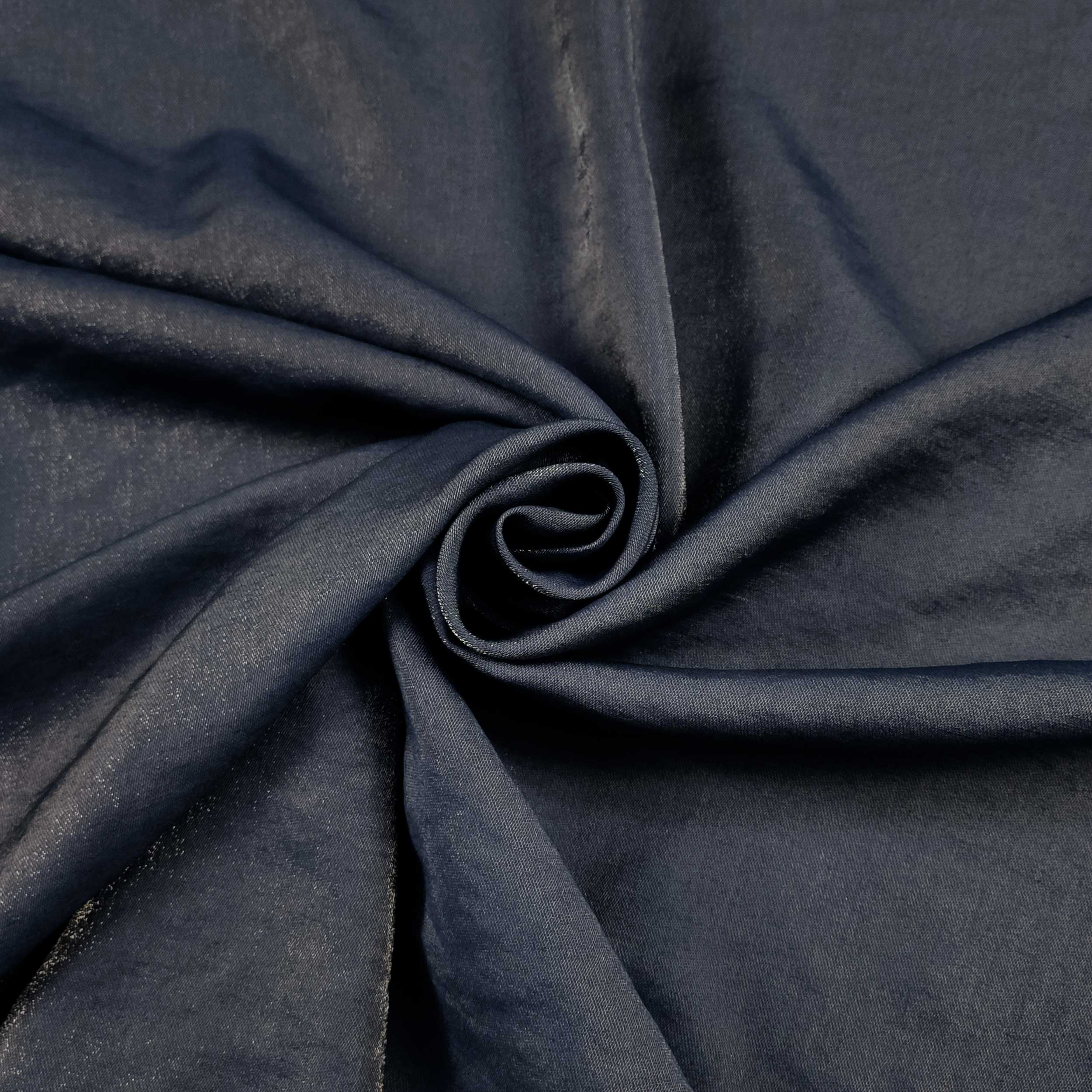 Cut-out Viscose Silk Coated Blue 100x145 cm Image