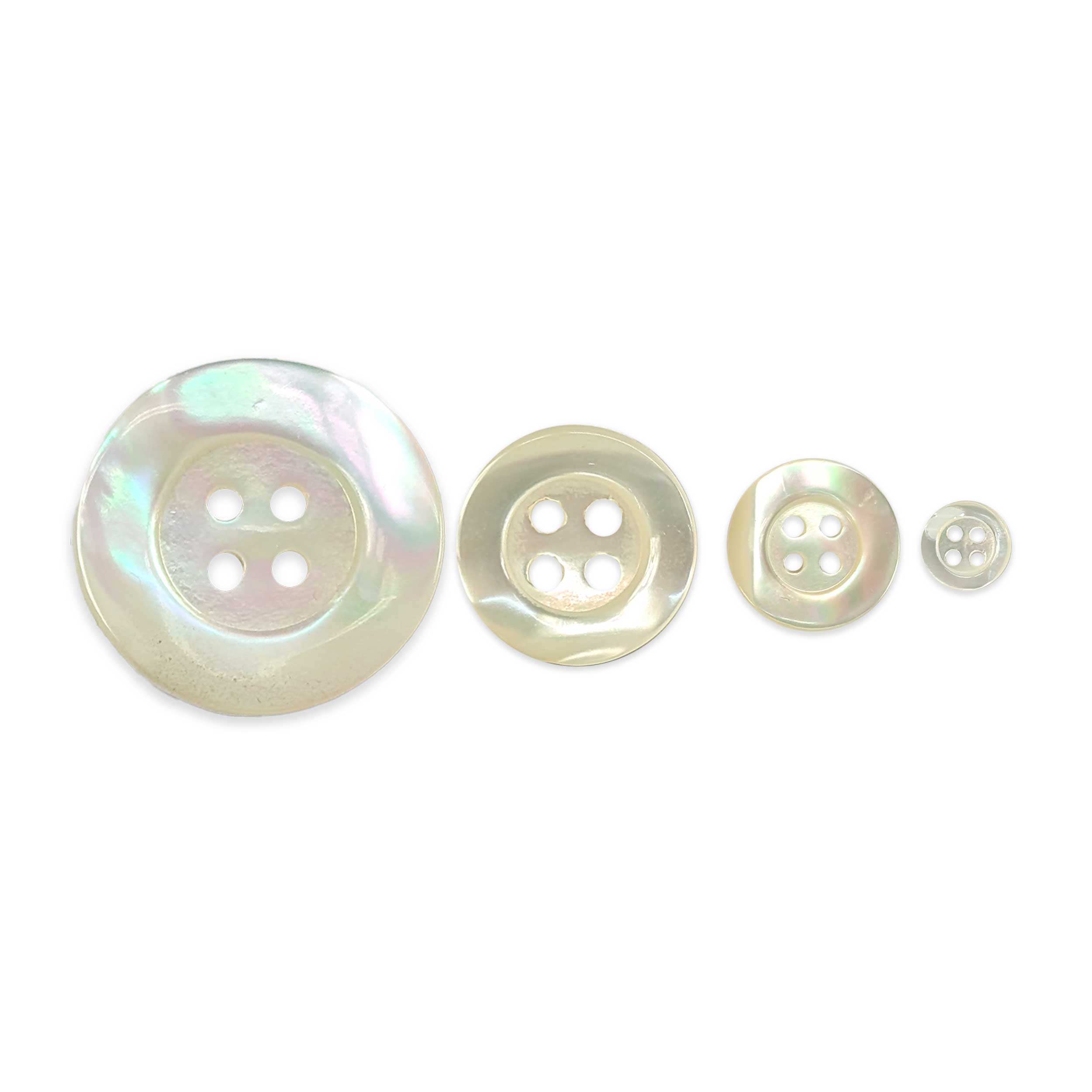 Four-Hole Button Ivory Mother-of-Pearl Image