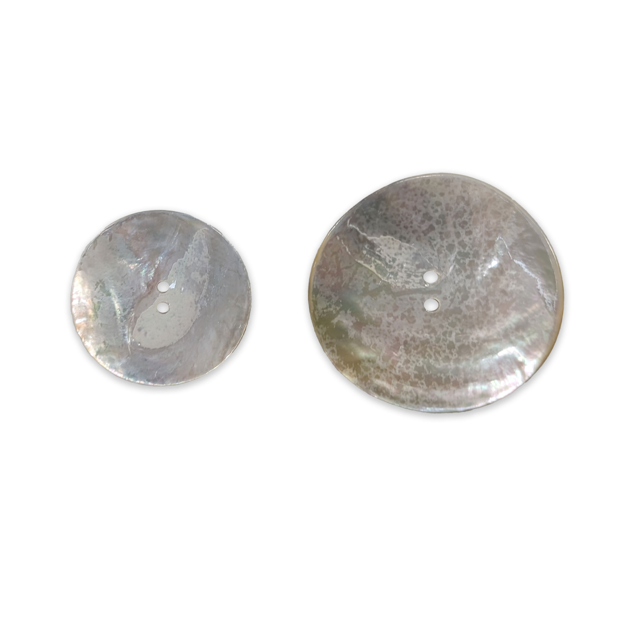 Natural Mother-of-Pearl Button 2 Holes Image