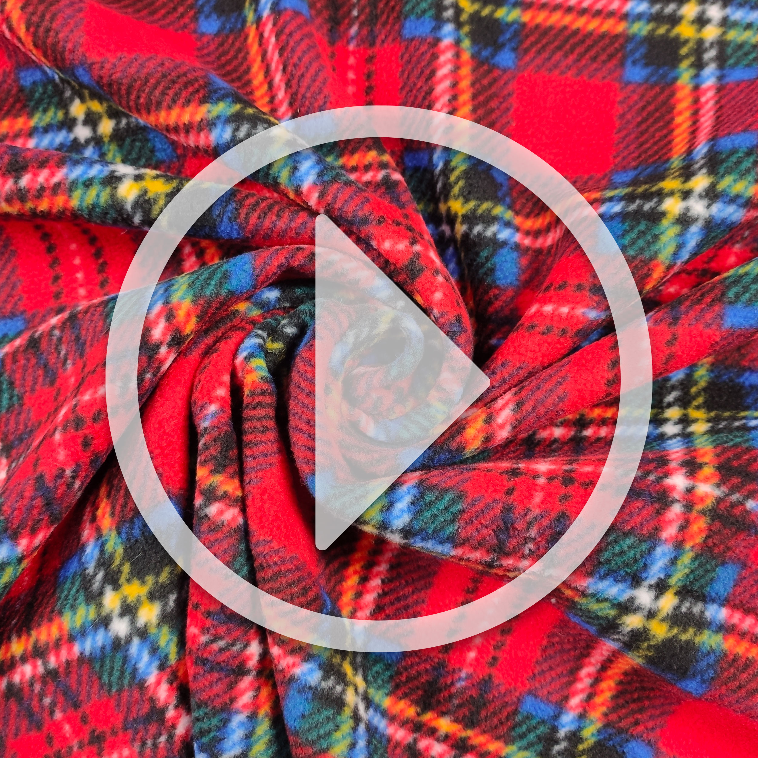 Red and Blue Scottish Fleece Image