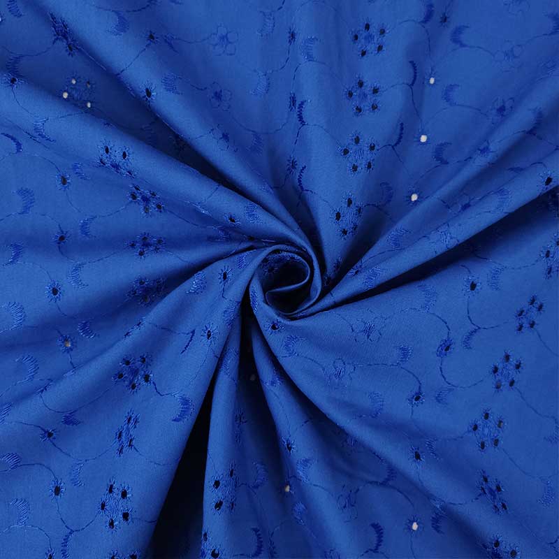 Tessuto Sangallo Tinta Unita Fantasia Sole Luna Fiori 