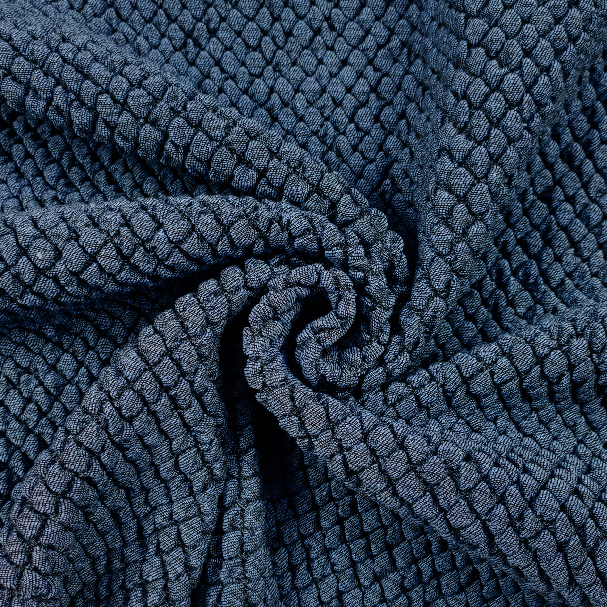 Bi-elastic Embossed Sofa Cover Fabric Large Celeste Image