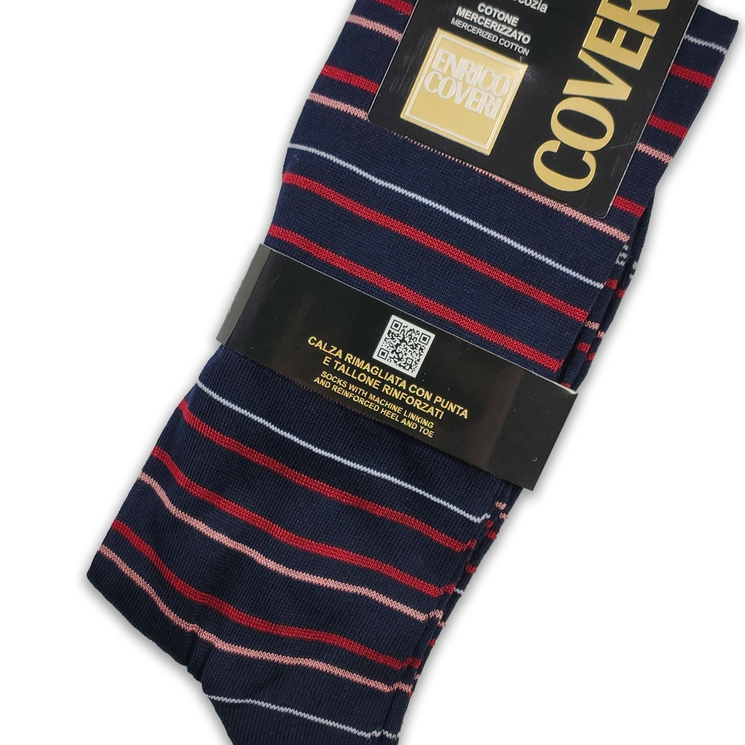 Men's Long Striped Socks Image