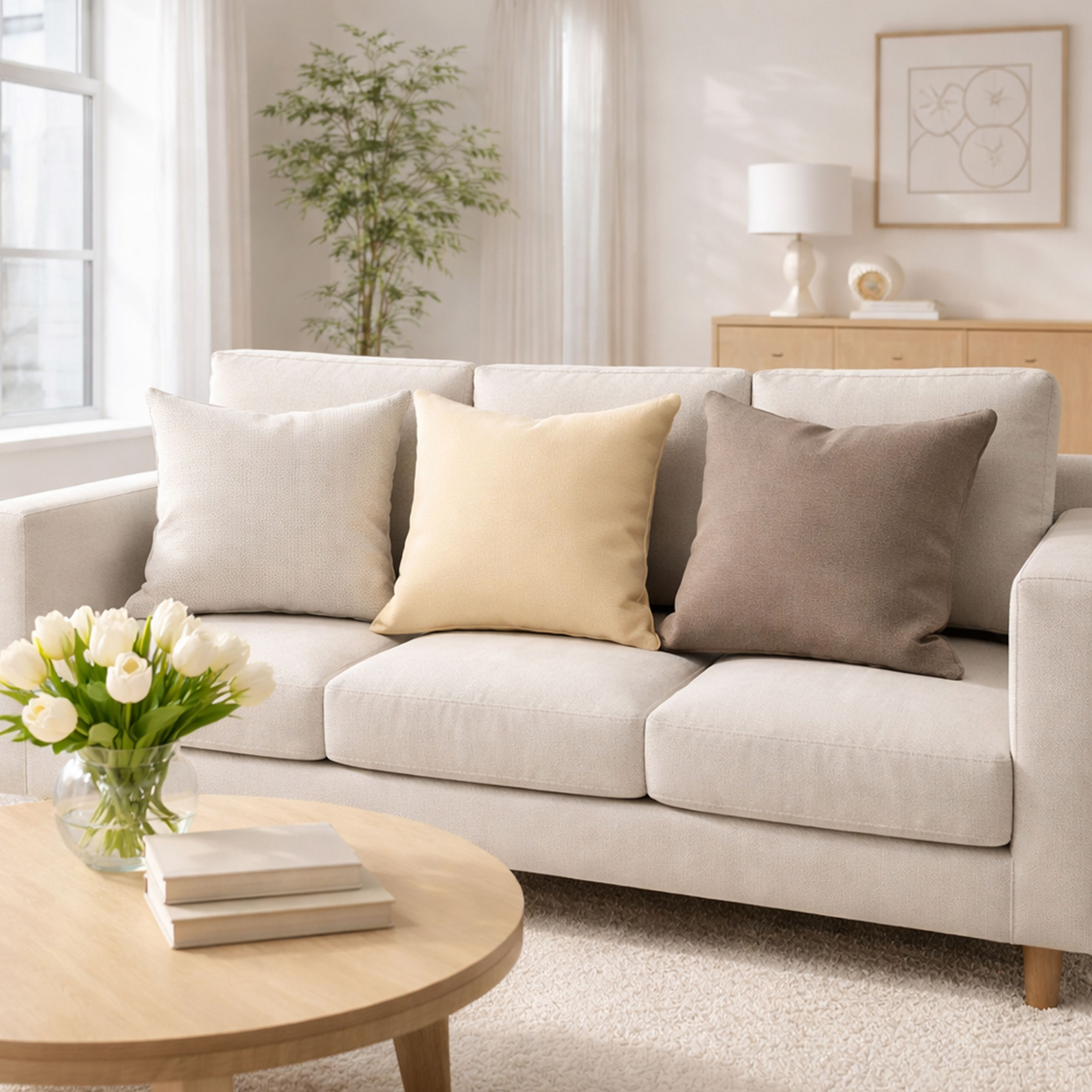 Cotton Blend Upholstery Fabric Image