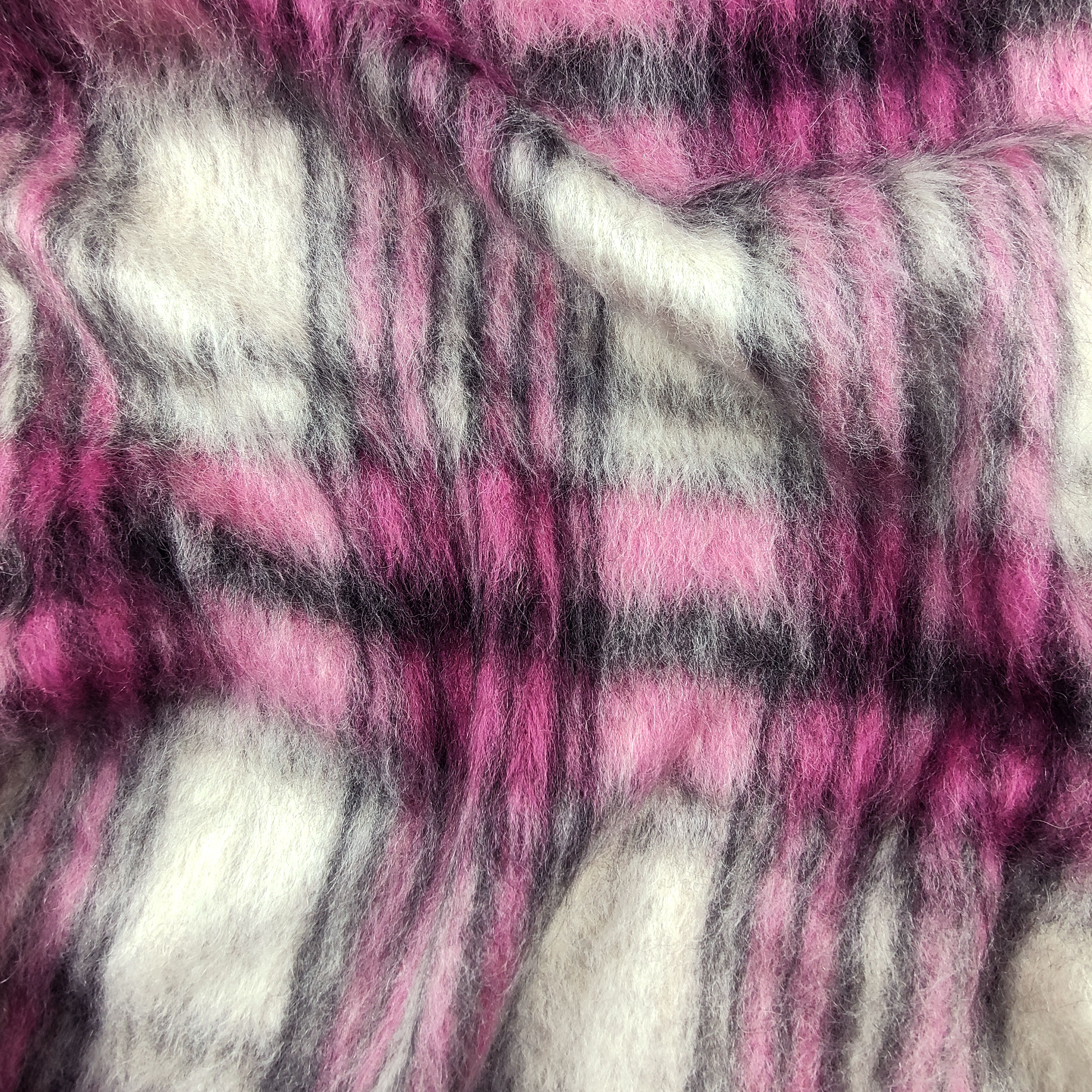 Fausse fourrure écossaise Toni Fuxia