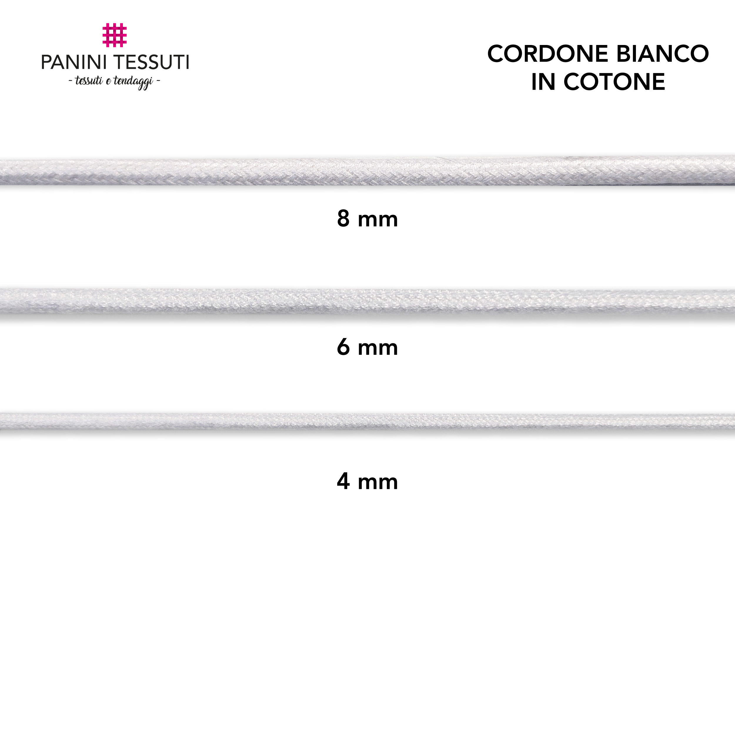 White Cotton Cord Image