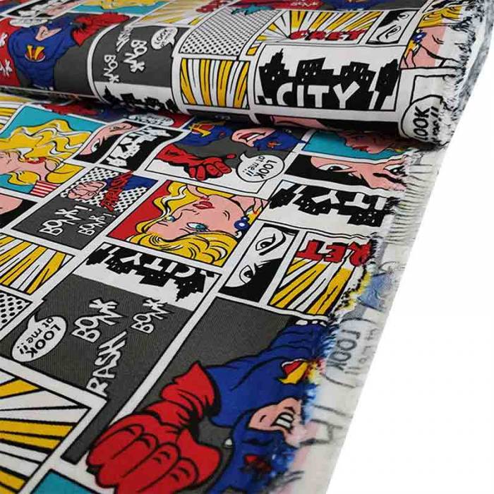 Tissu de carnaval pour bandes dessinées Image