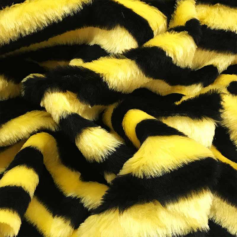 Abeja de tela de piel de carnaval