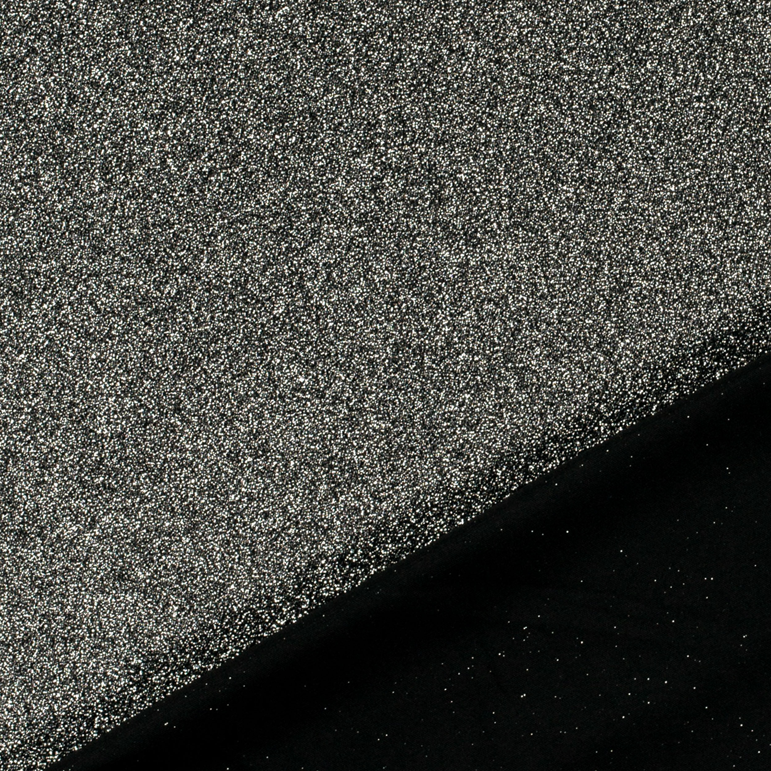 Bi-Stretch Black Lurex Jersey Image