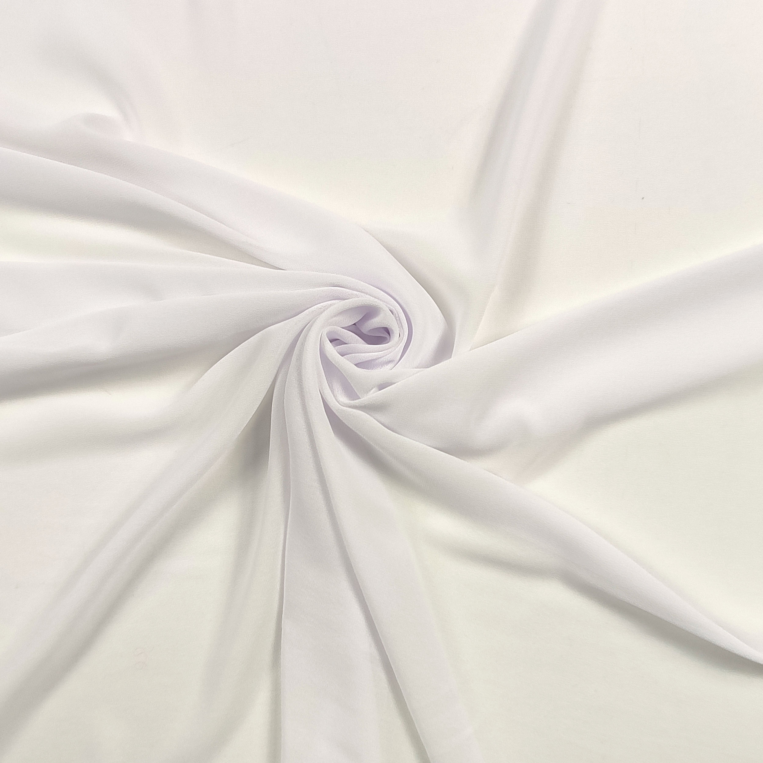Unicolour Stretch Georgette  Image