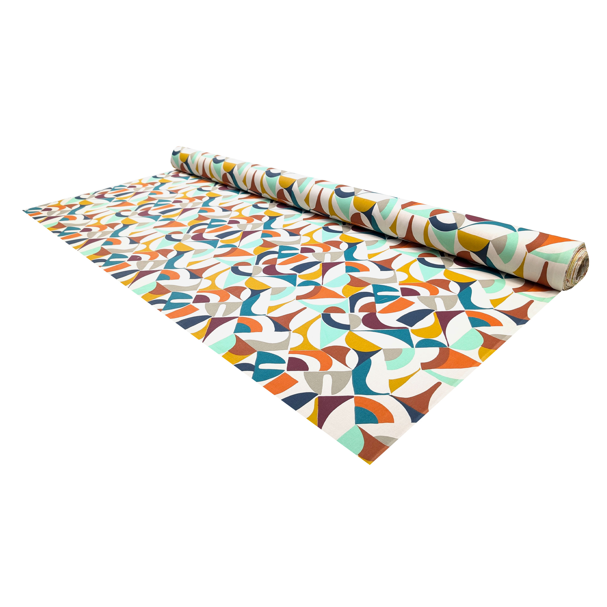 Abstract Fantasy Multicoloured Cotton Furnishing Image
