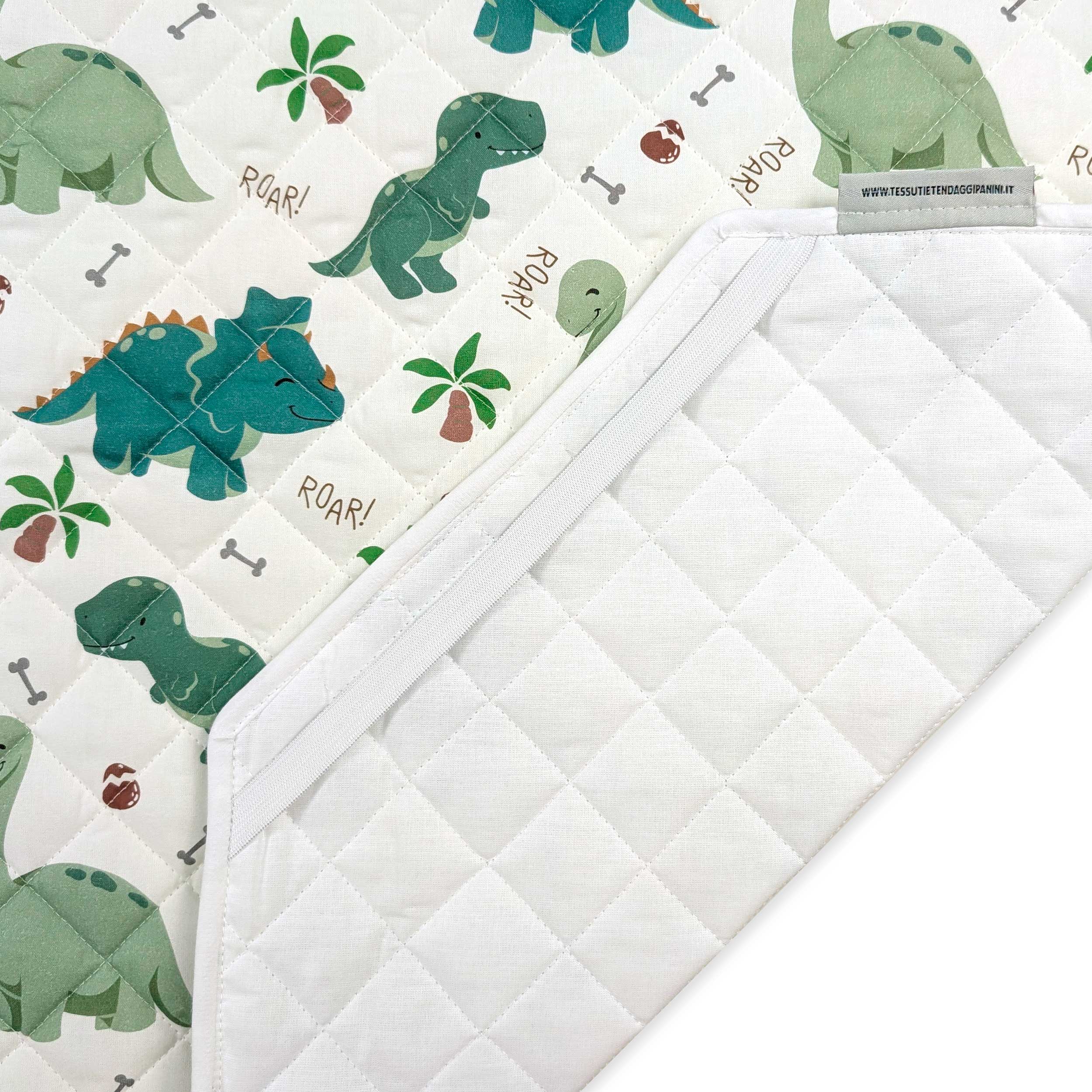 Dinosaur Cot Cover Image