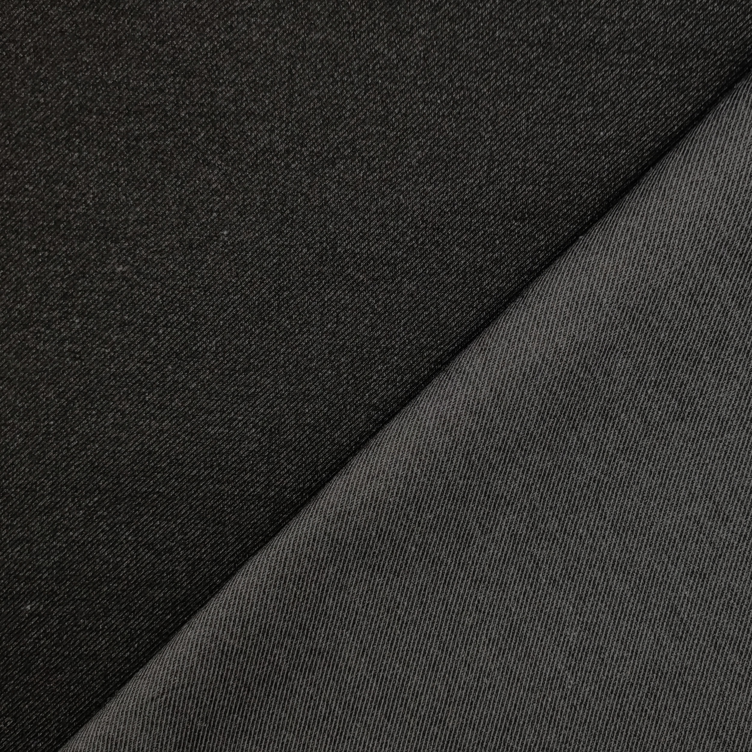 Tissu jean stretch mélangé gris Image
