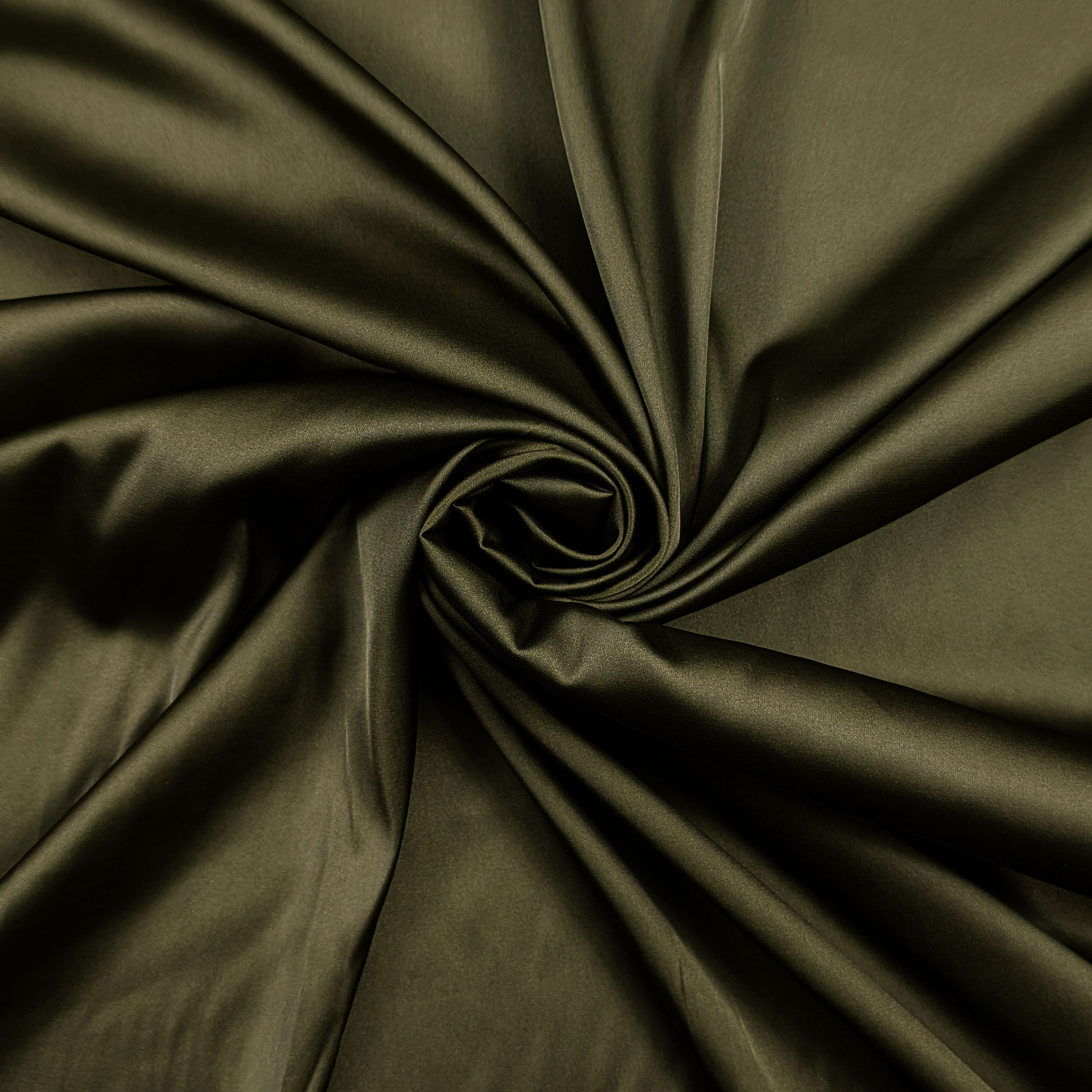Silky Sateen Stretch Fabric Image