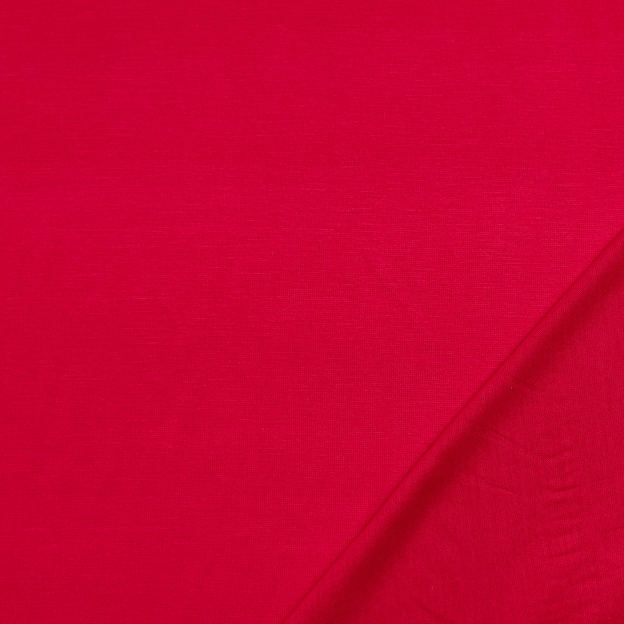 Jersey de coton rouge uni Image