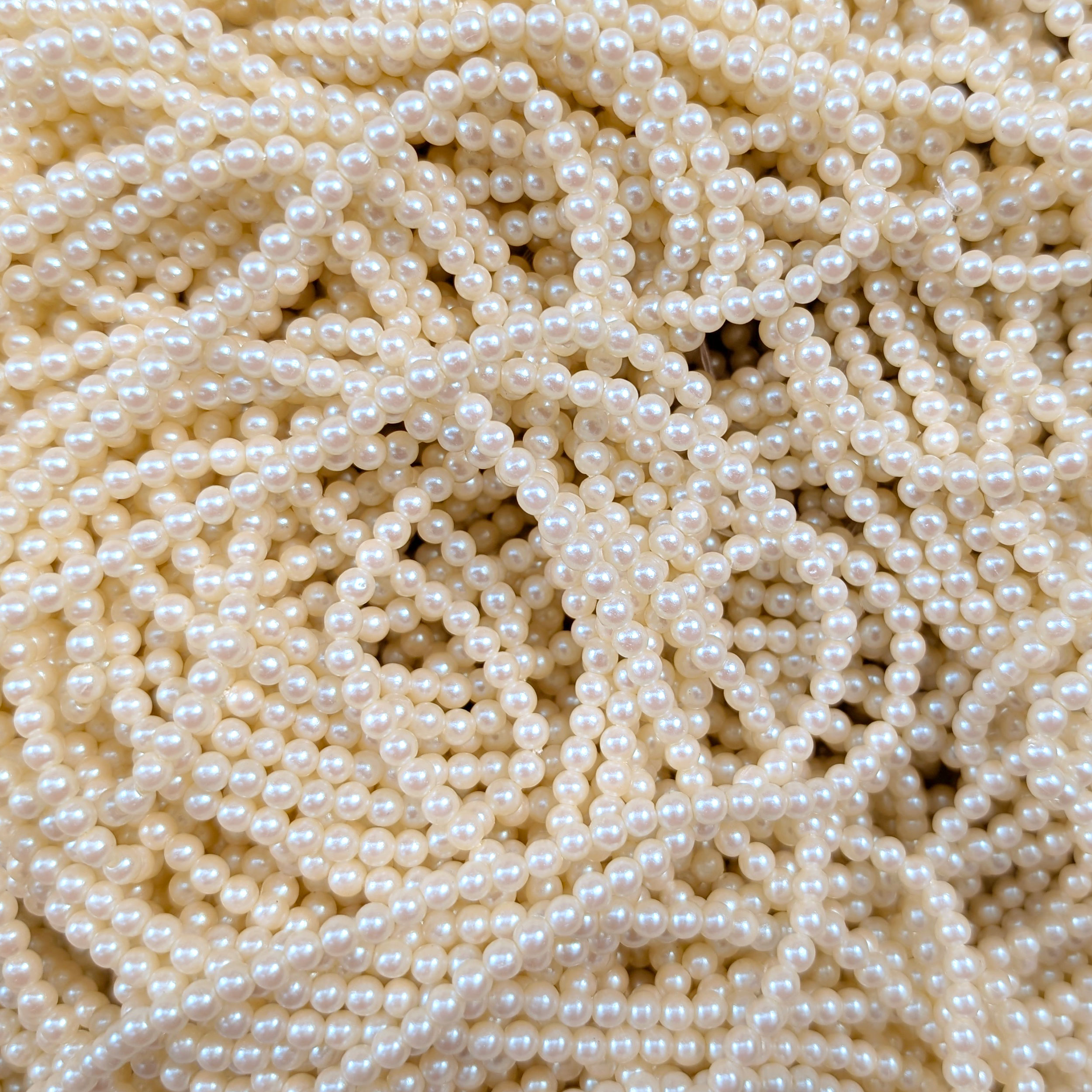 Beige Bead Wire Ø 0.4 cm Image