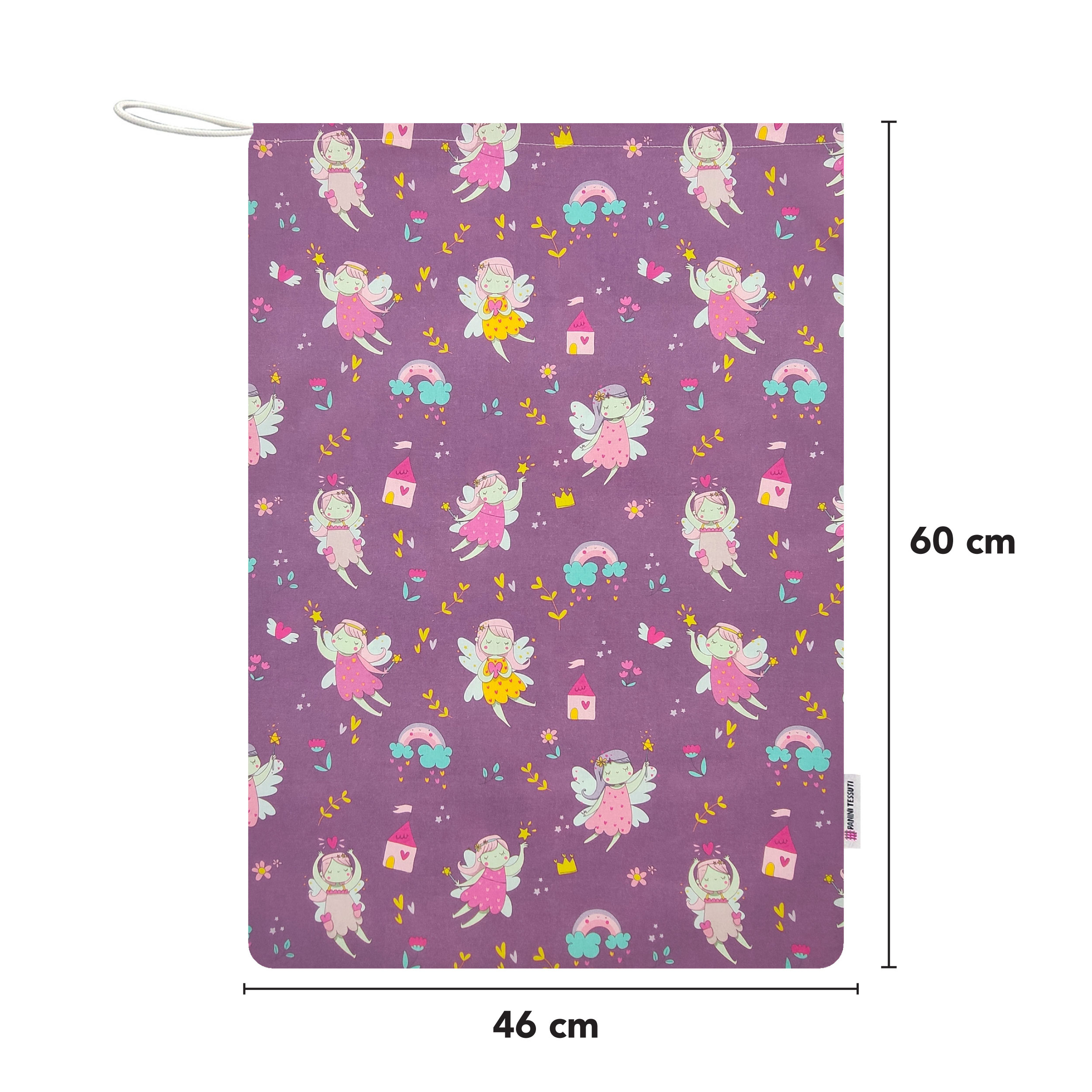 Sac à langer Fairy Fond lilas - Panini Fabrics