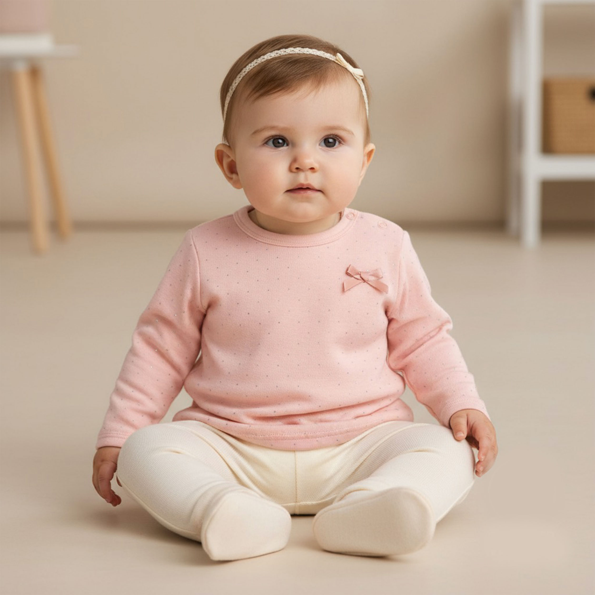 Jersey Cotton Ribbed Jersey Pink Image