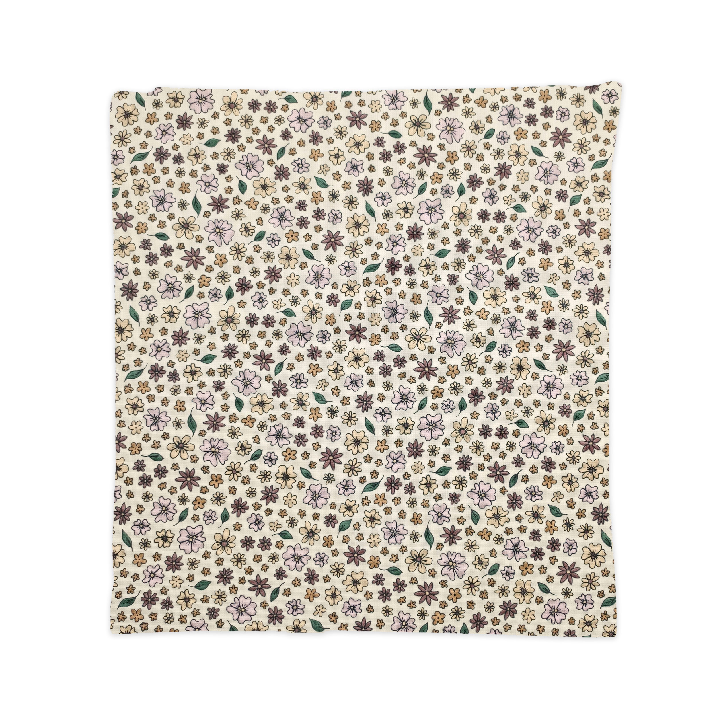 Flower Cushion Pillowcase Cream Background Image