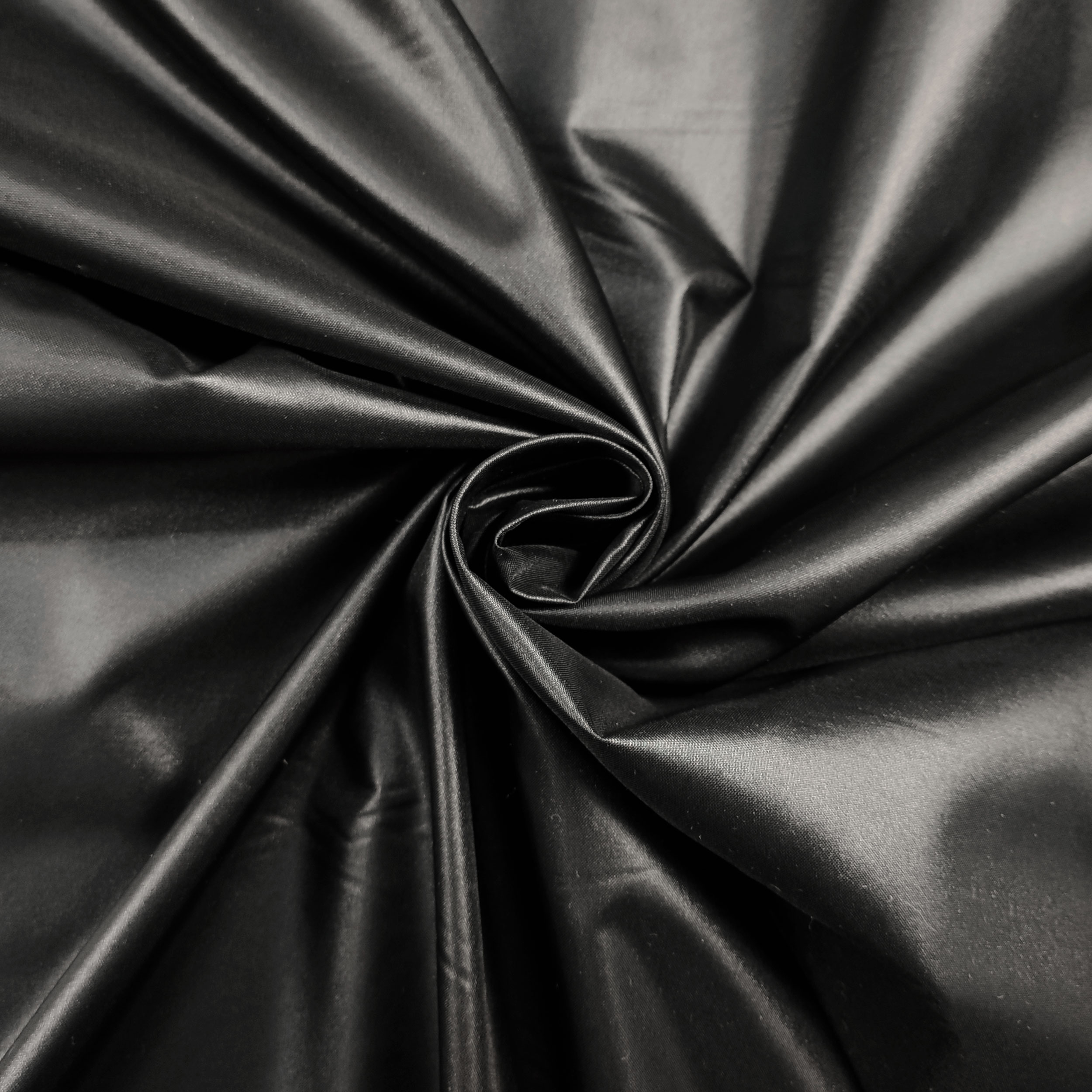 Glossy Black Waterproof Fabric