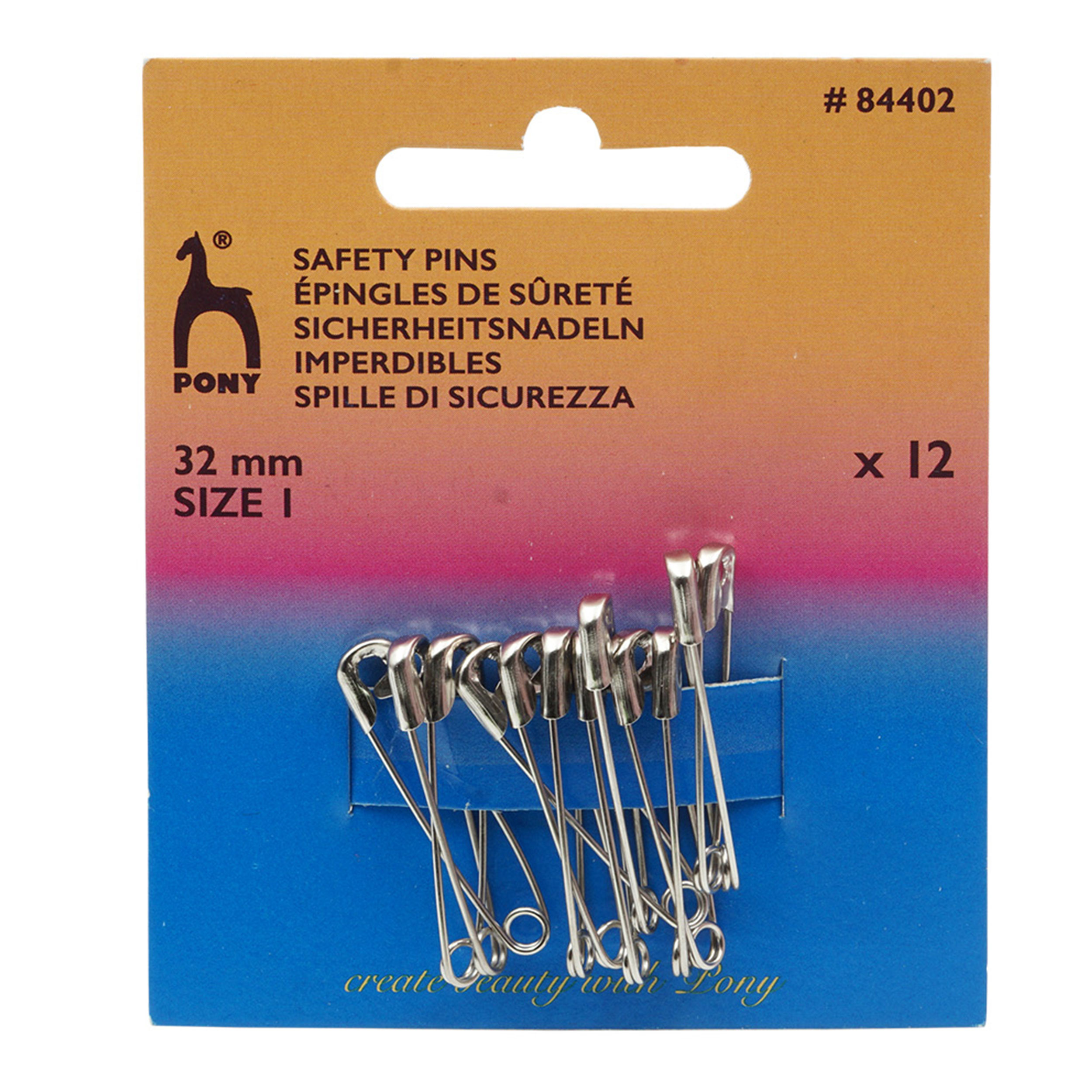 Épingles de sécurité Pony 32 mm