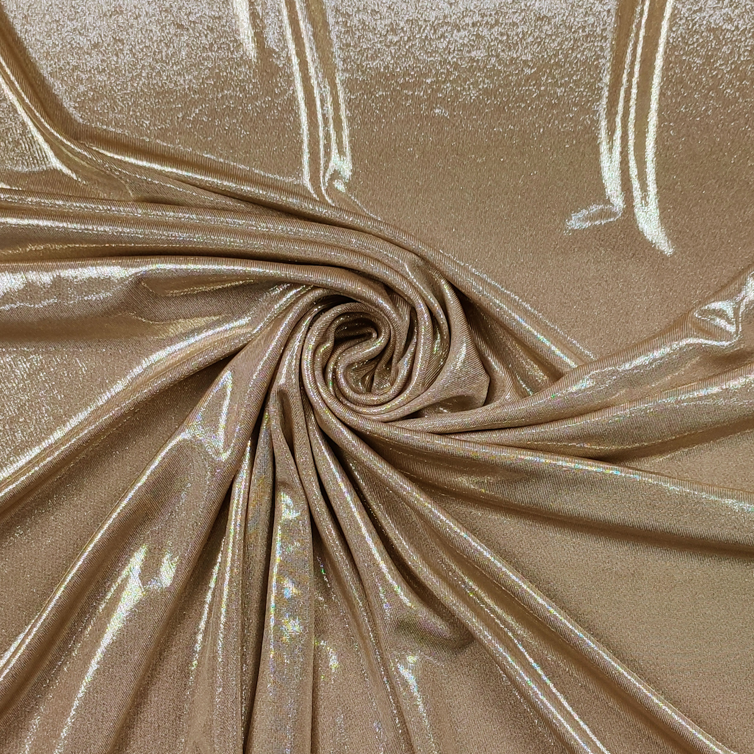 Gold Lurex coated jersey Image