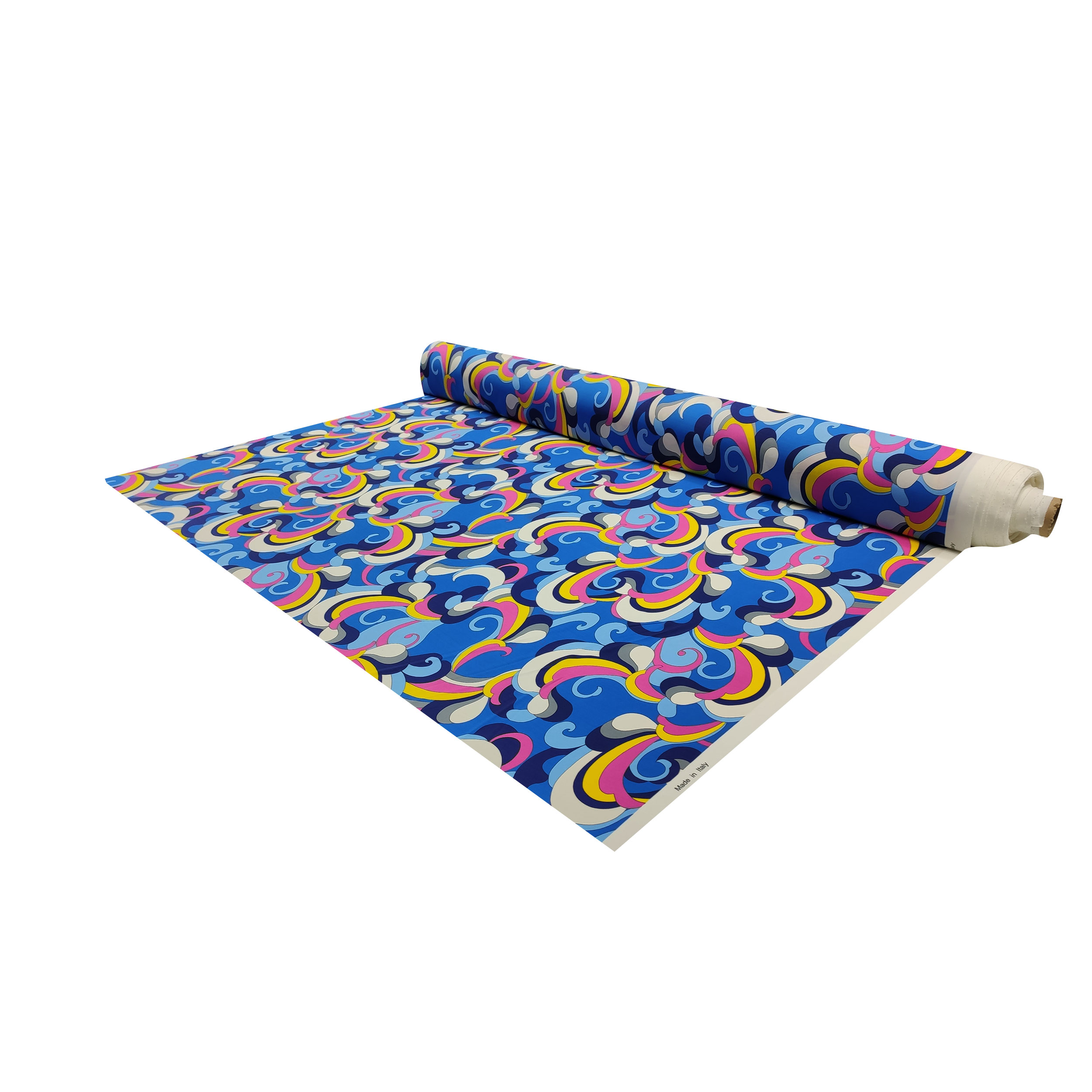 Conjunto de punto de viscosa Azul Multicolor