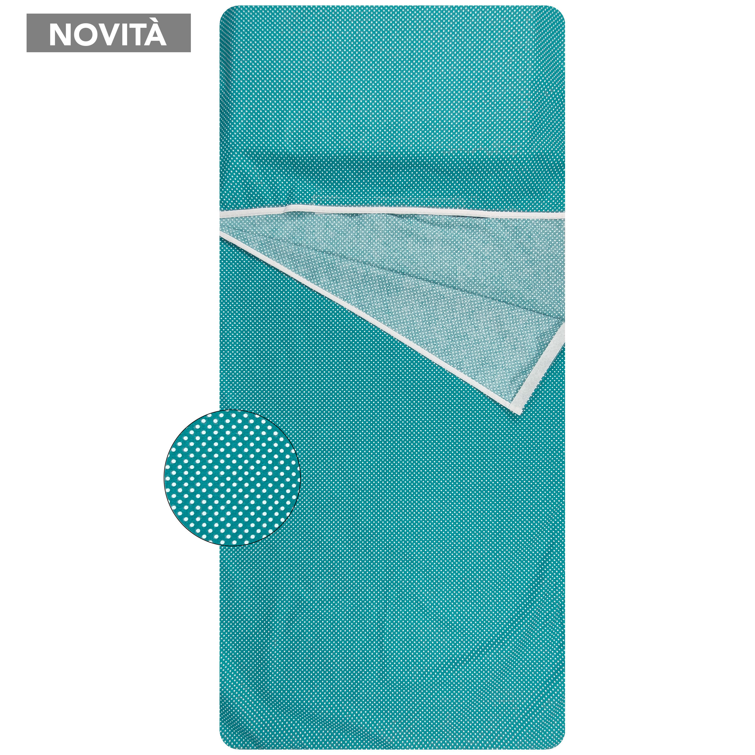 Sac de couchage d'été Turquoise à pois Image