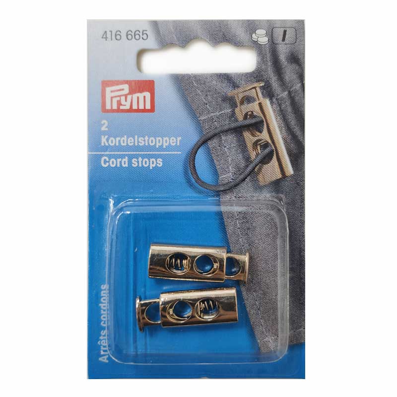 Prym Lanyard Lock 2 Löcher Gold