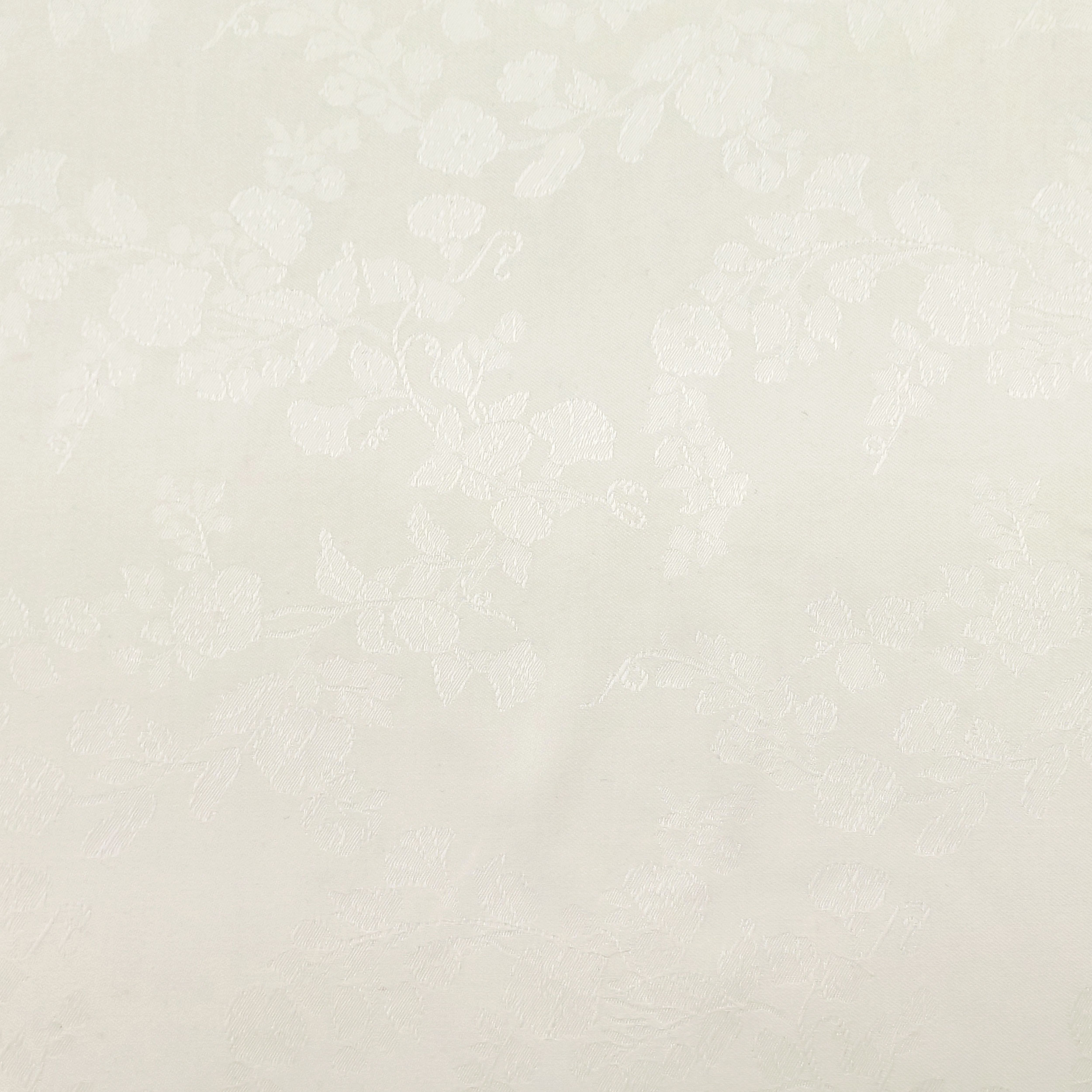 Tissu Flanders en coton blanc laiteux