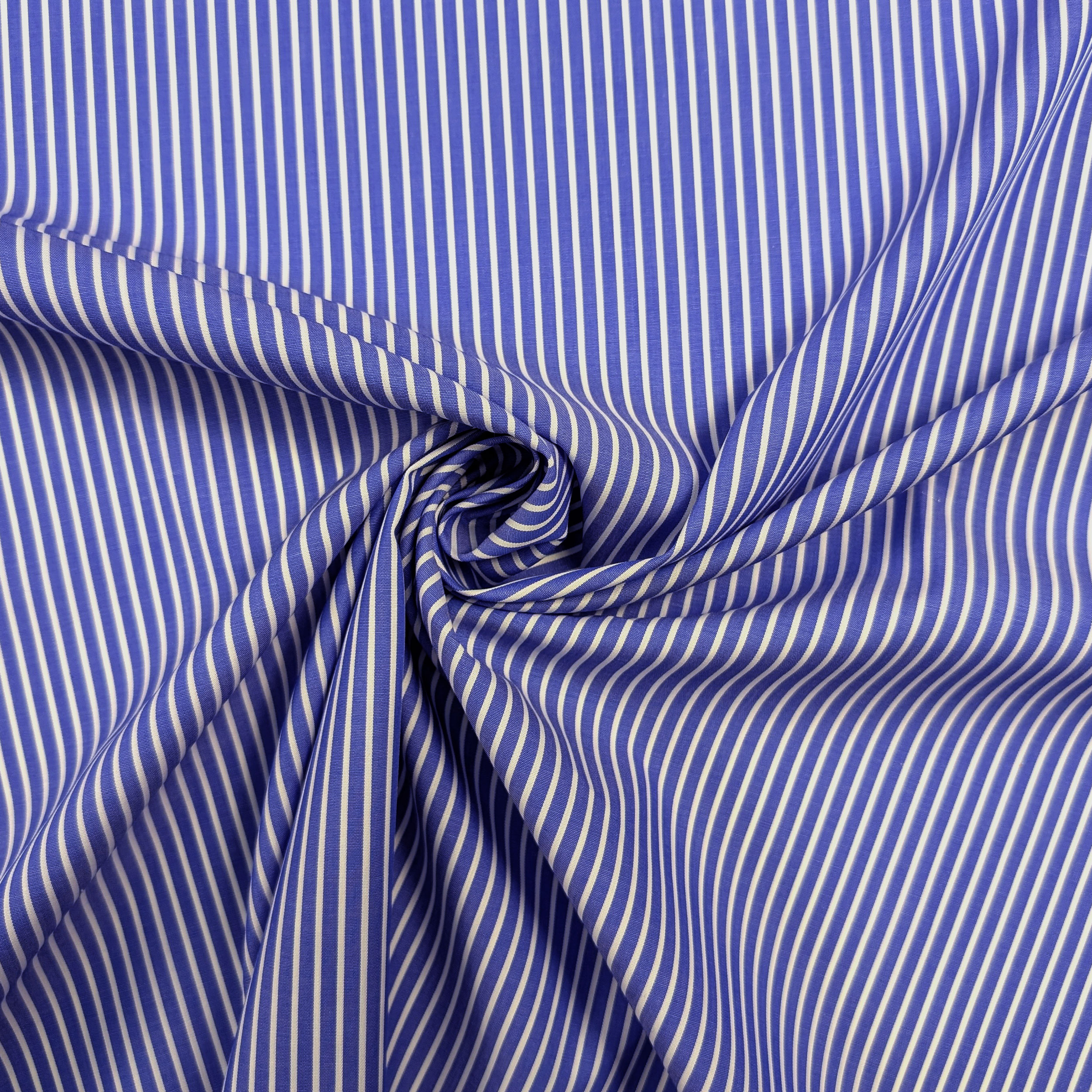 Cotton for Blue Striped Shirts Image