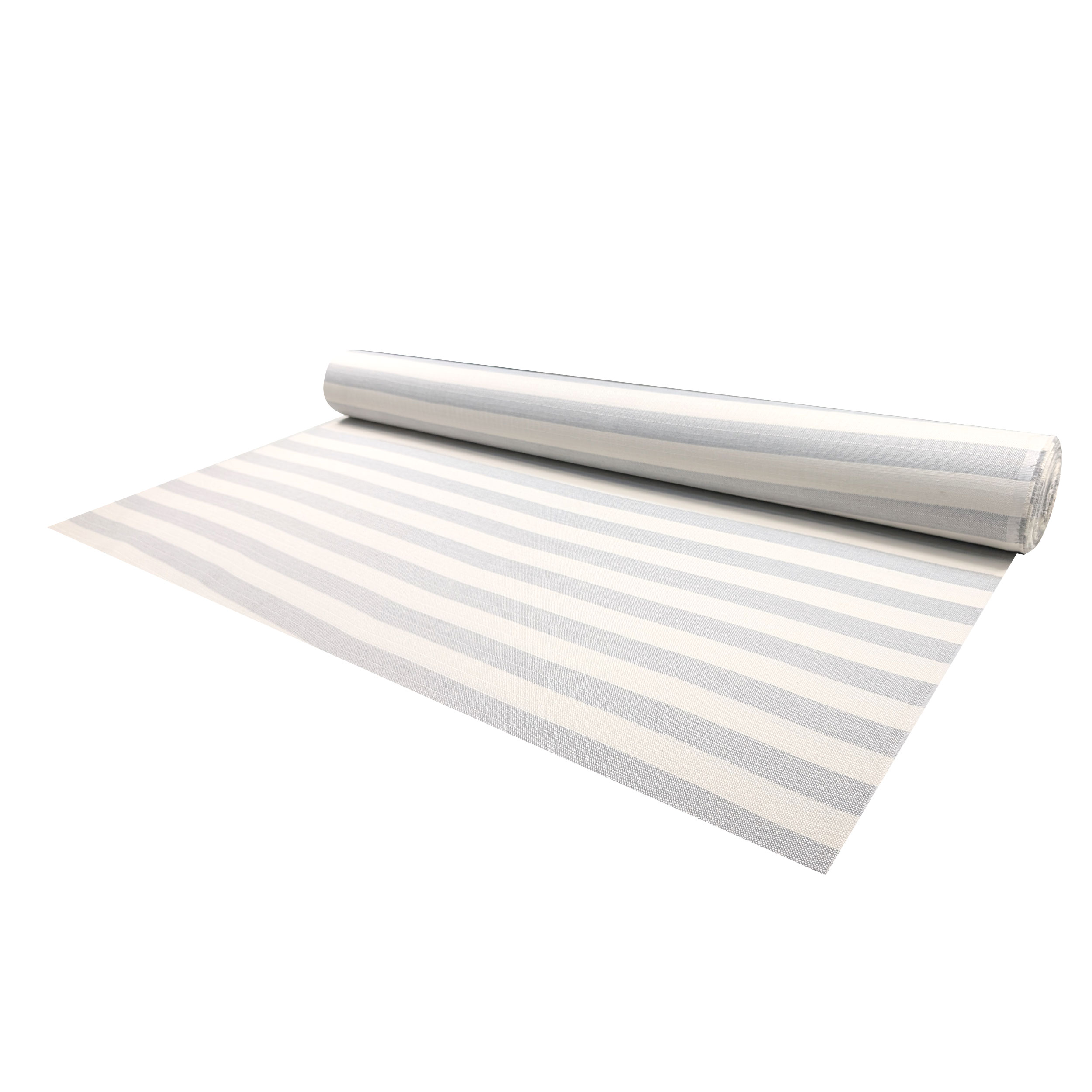 Grey Striped Jacquard Fabric Image