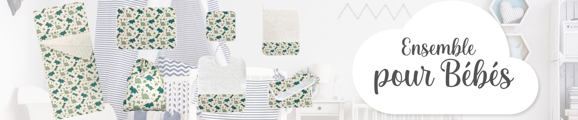 Ensemble pour Bebes panini tessuti