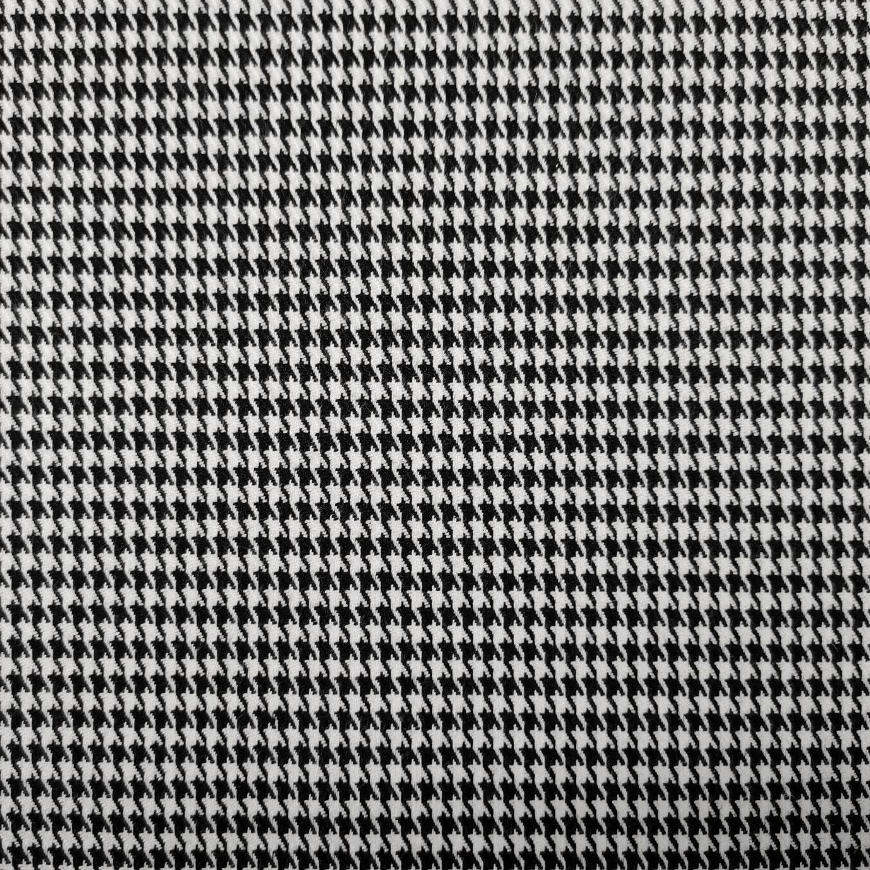 Pied de Poule Tissu noir et blanc Image