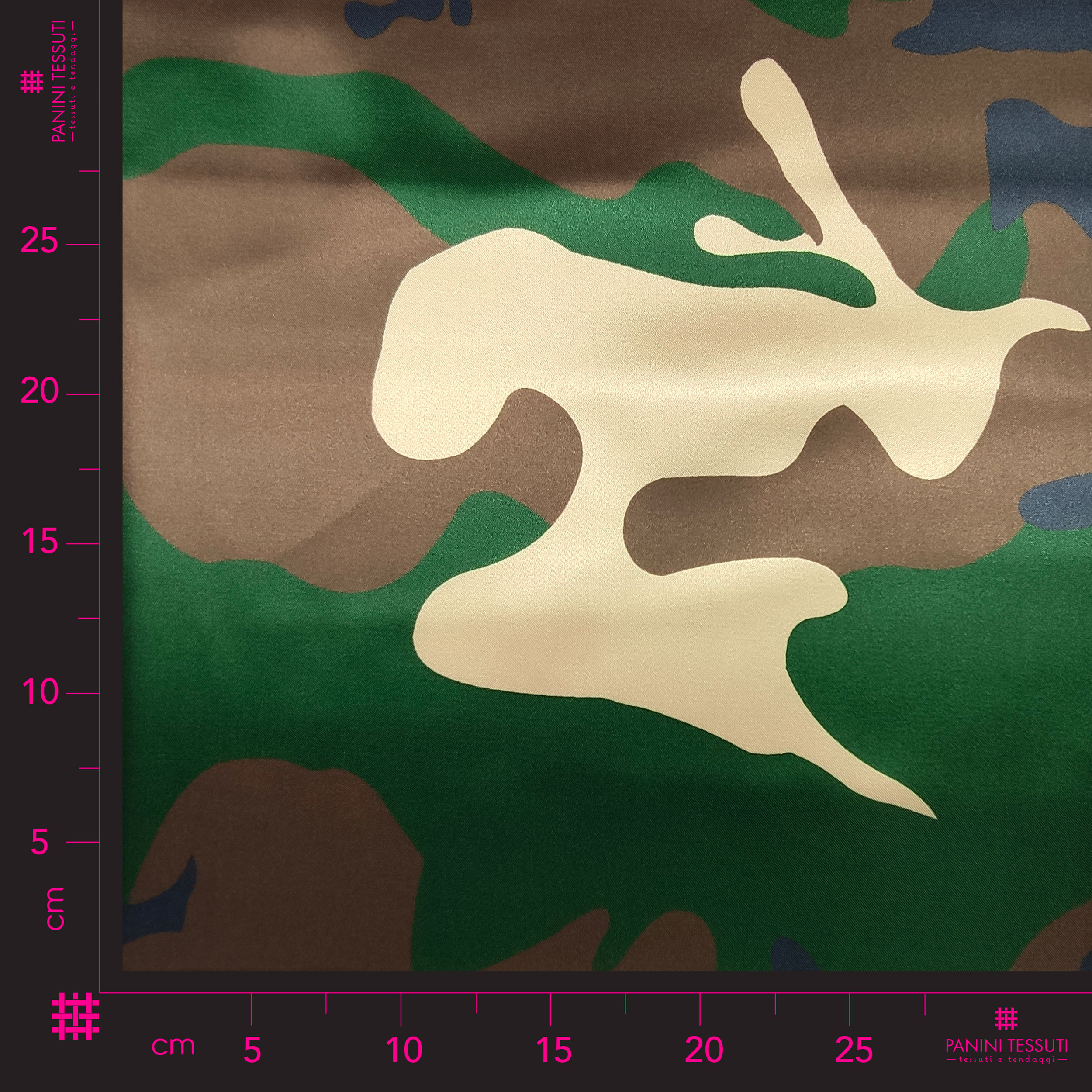 Army Camouflage Satin
