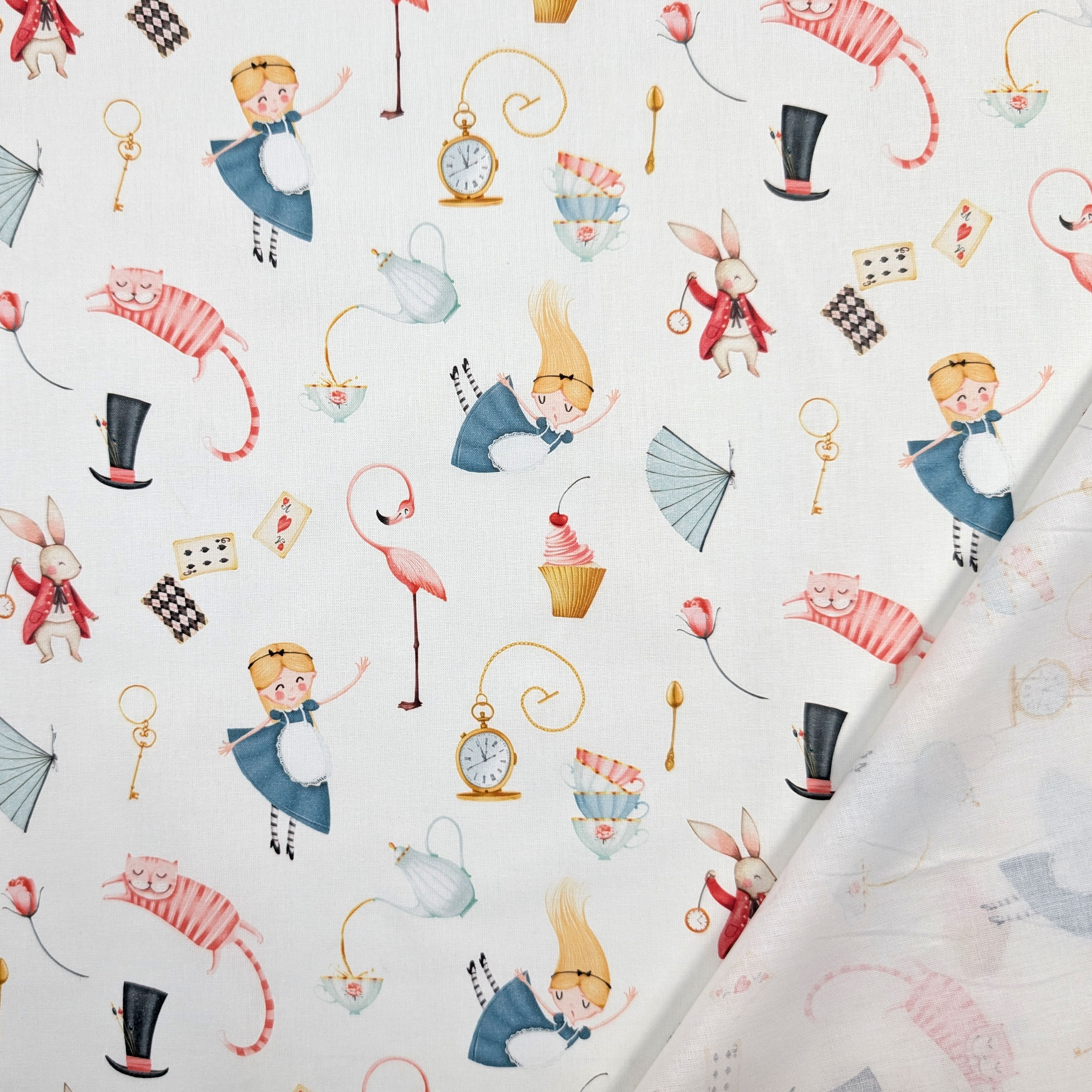 Alice in Wonderland Cotton Image