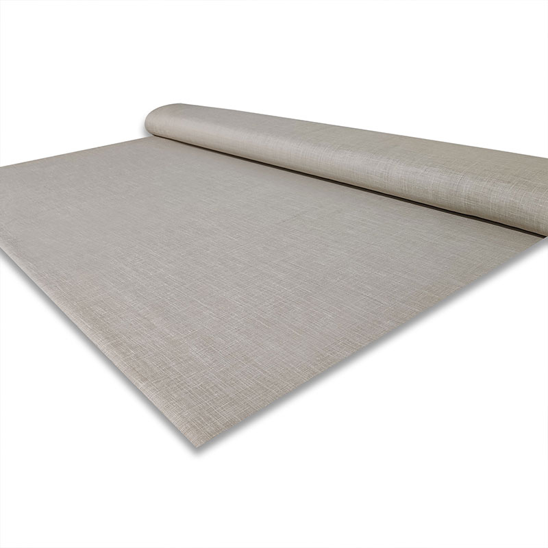 Linen Blend Curtain Fabric Image