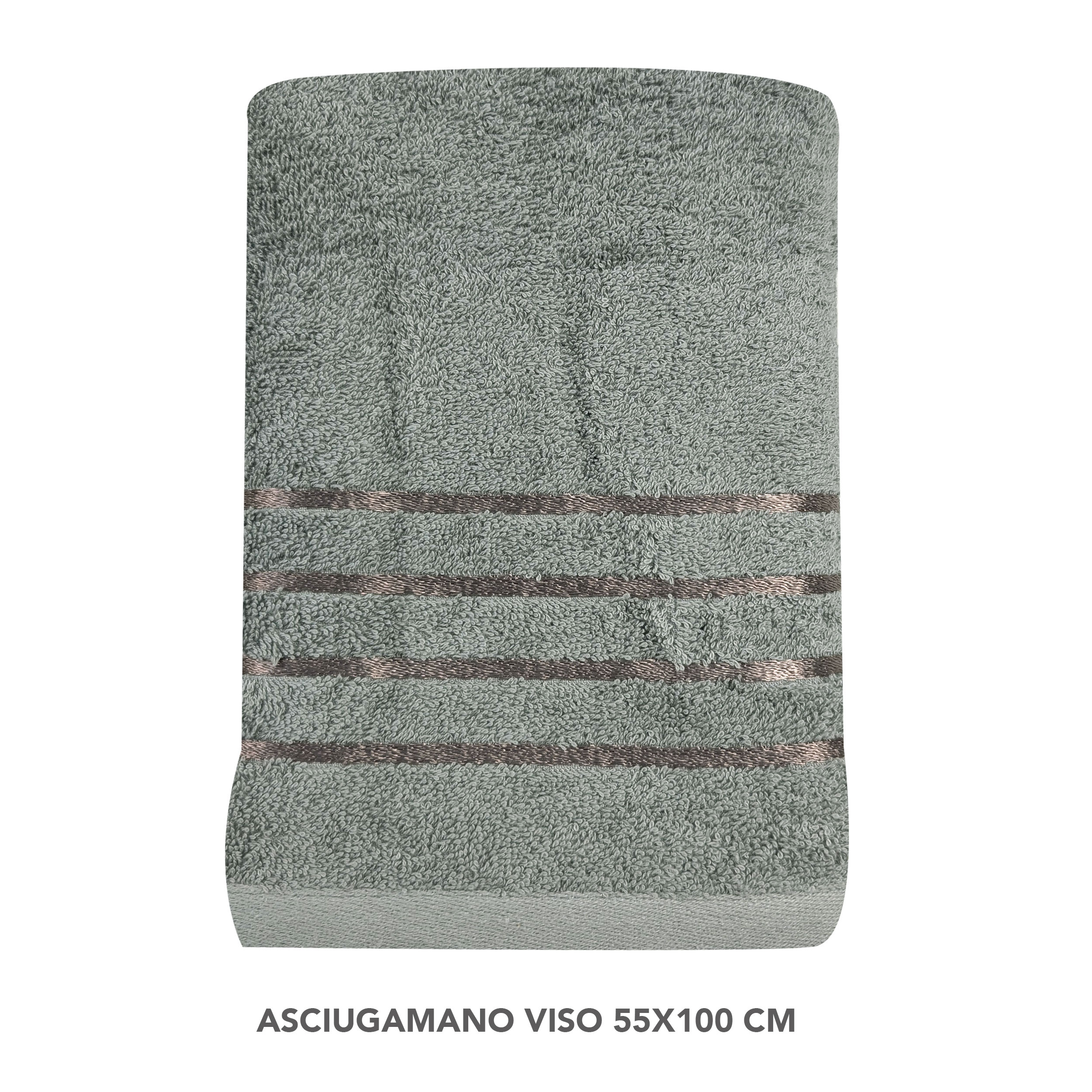 Grey Bathroom, Face and Guest Towel Set Image
