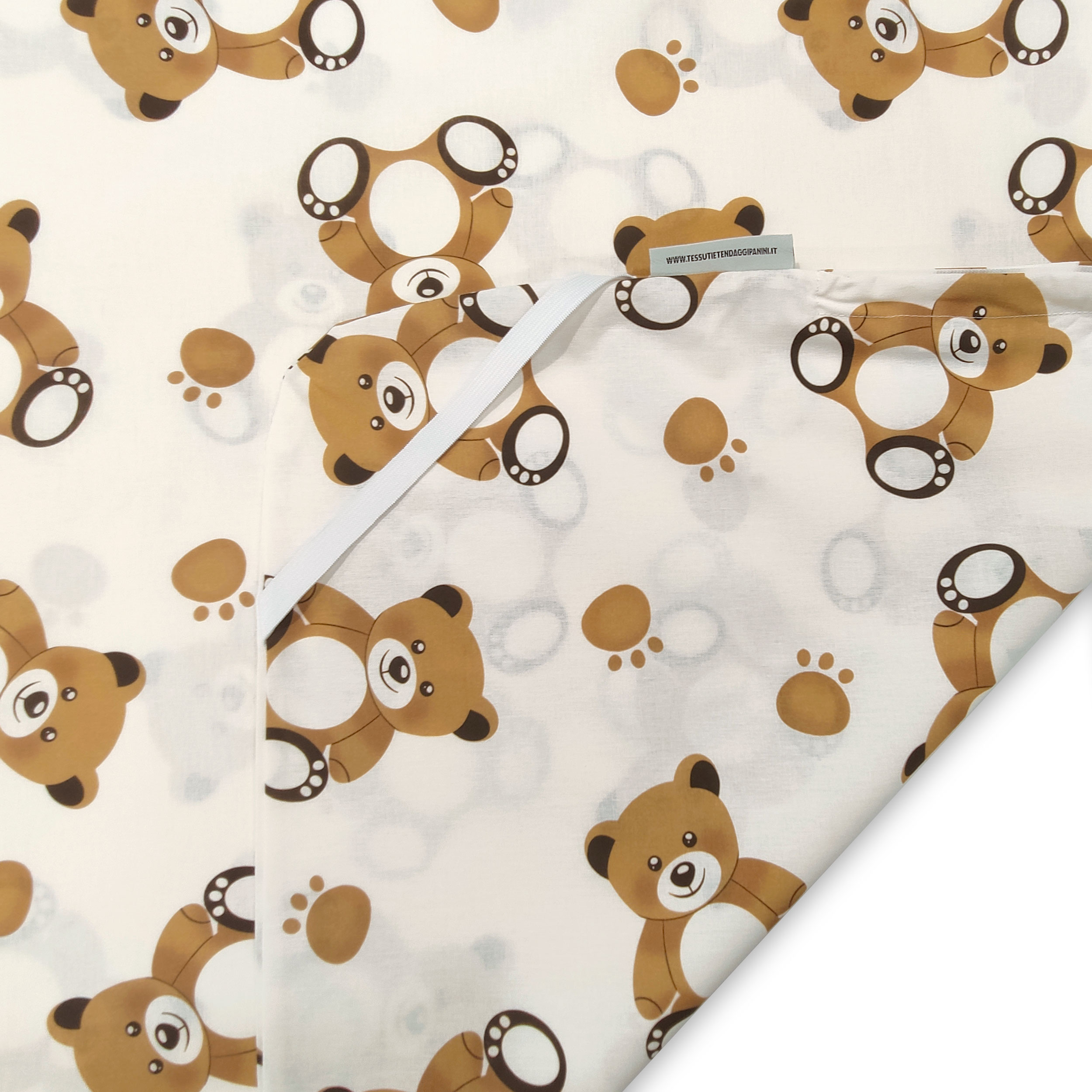 Summer Sleeping Bag Bears White Background Image