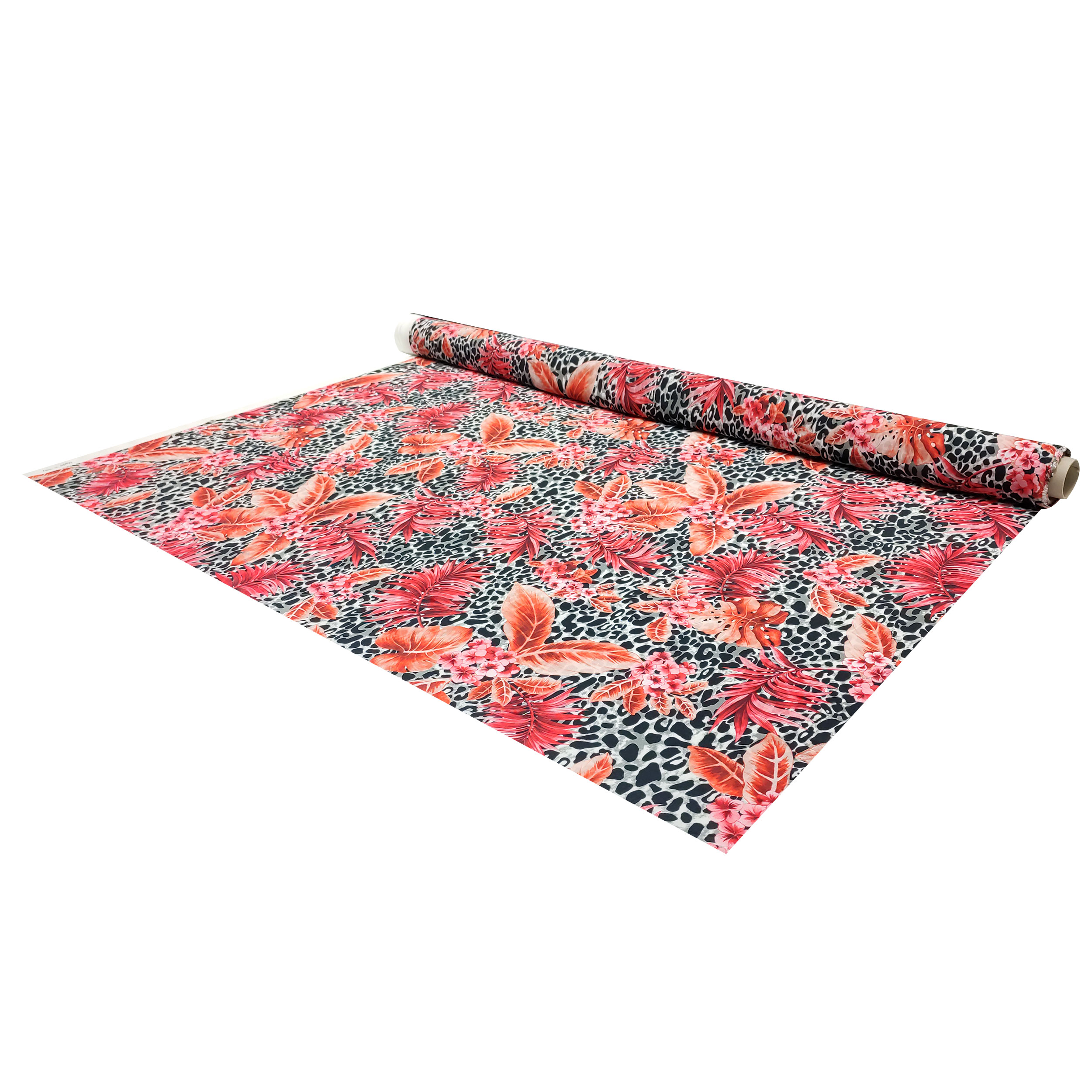 tessuto-leggero-viscosa-fiori-tropical-rossi