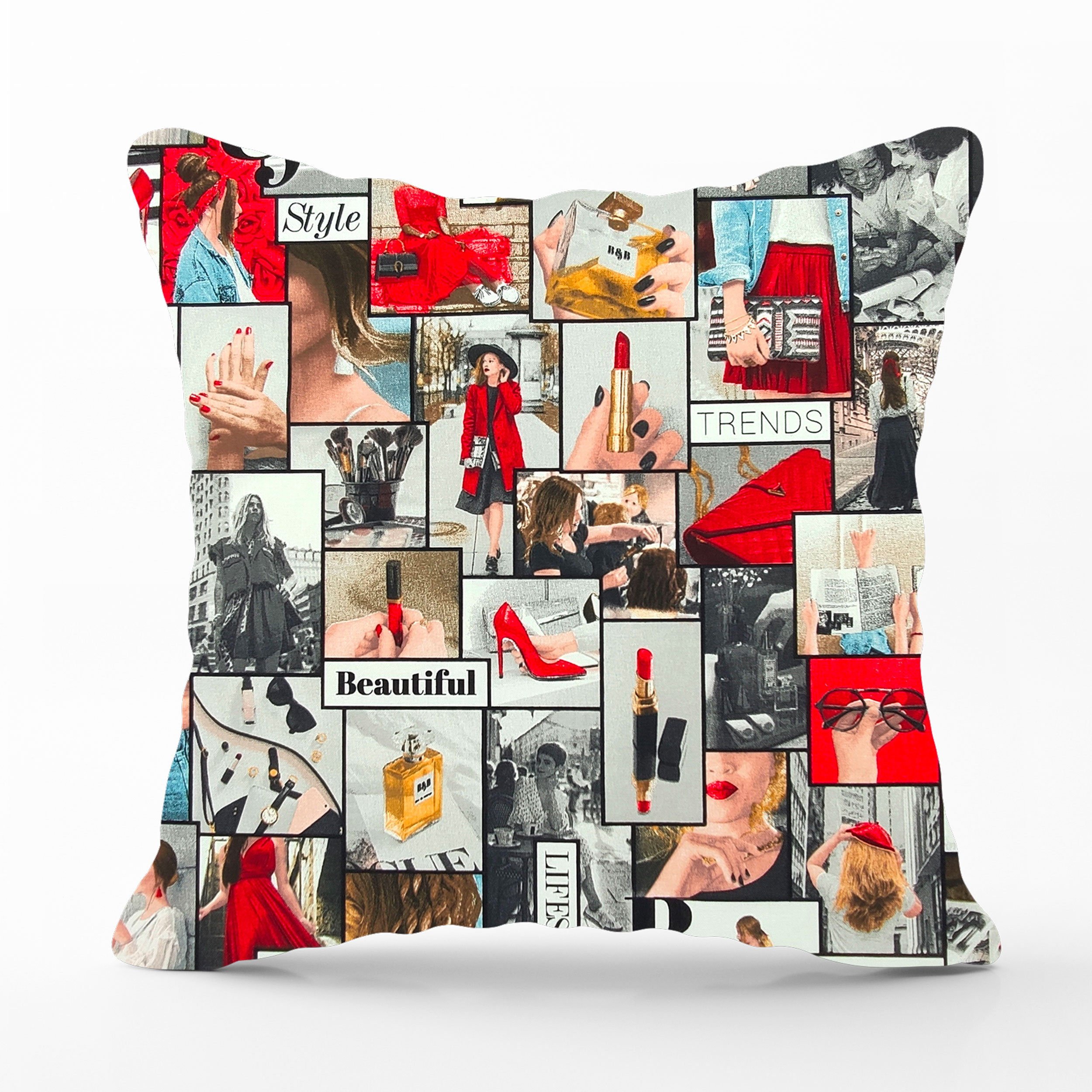Fashion Trends Fantasy Cushion Pillowcase (taie d'oreiller)