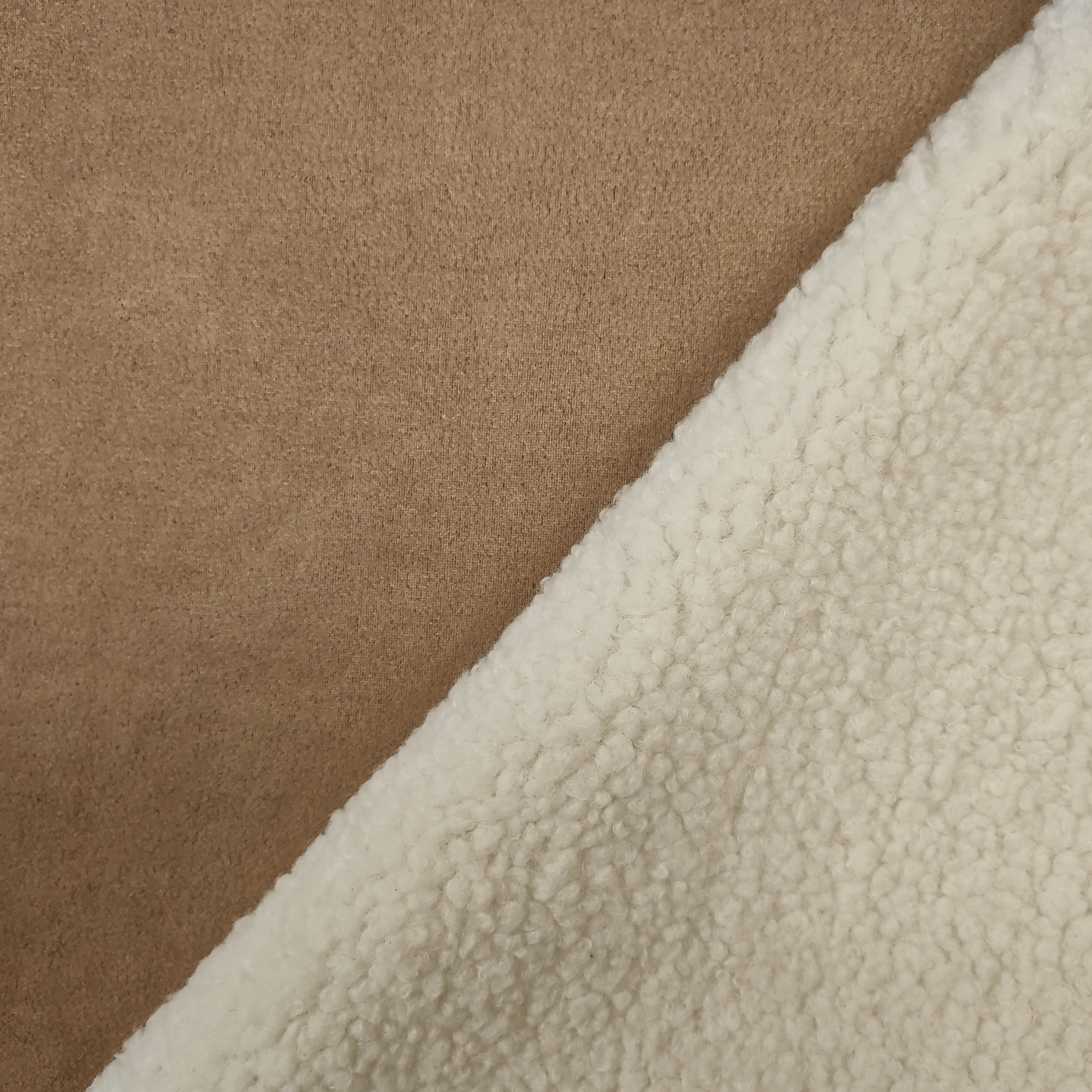 Coating Eco Sheepskin - Camel Image