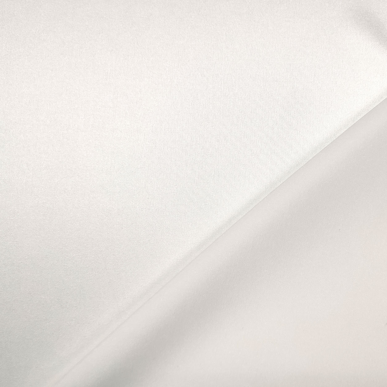Soie Satin Stretch Blanc Laine Image
