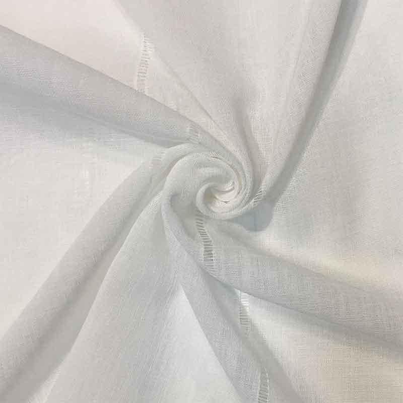 Rideau en tissu Ajour - blanc