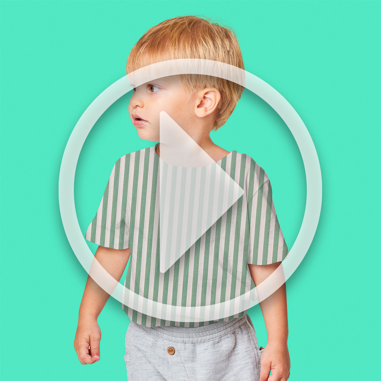 Dressmaking Striped Cotton Image