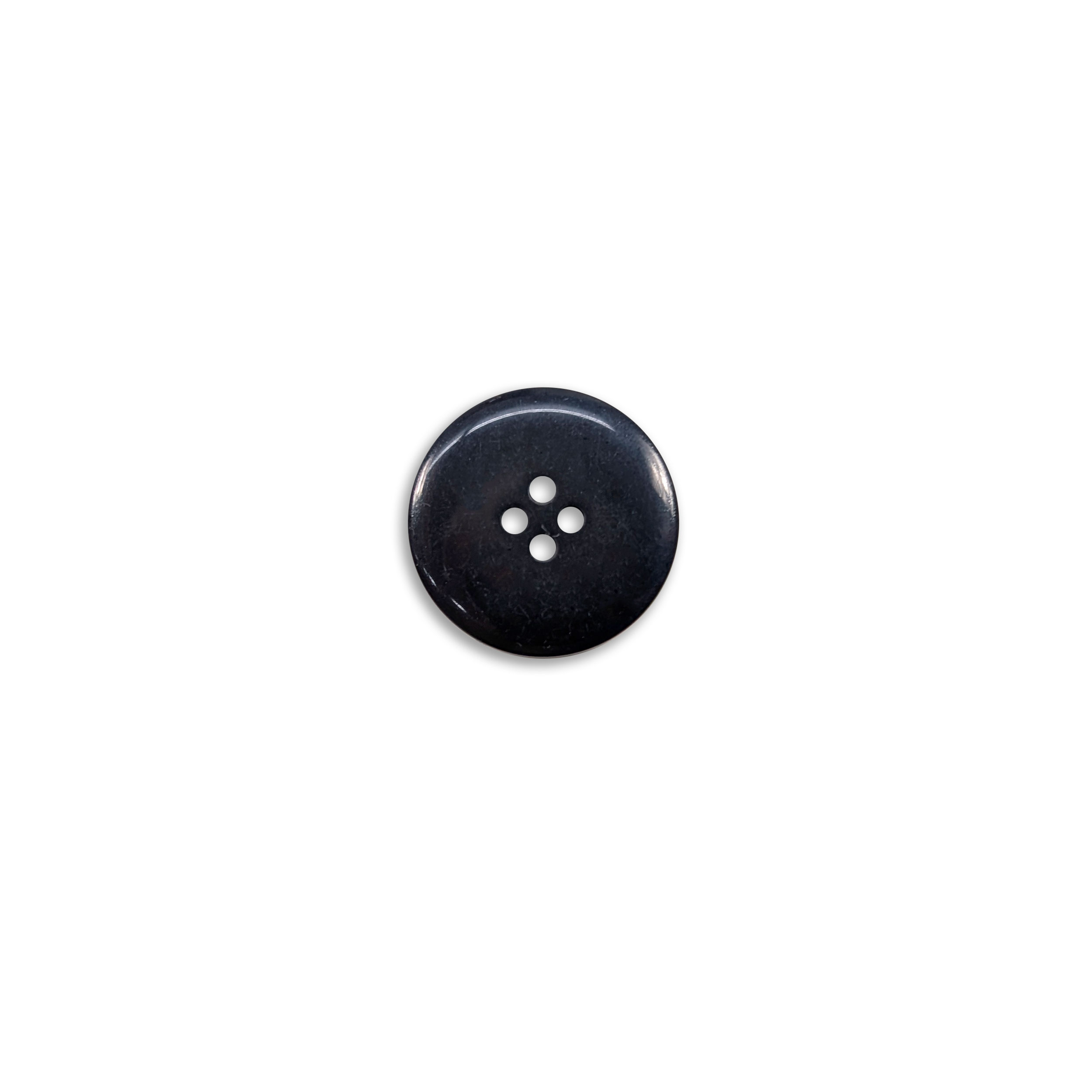 Polished Finish Button Blue 4 Holes Image